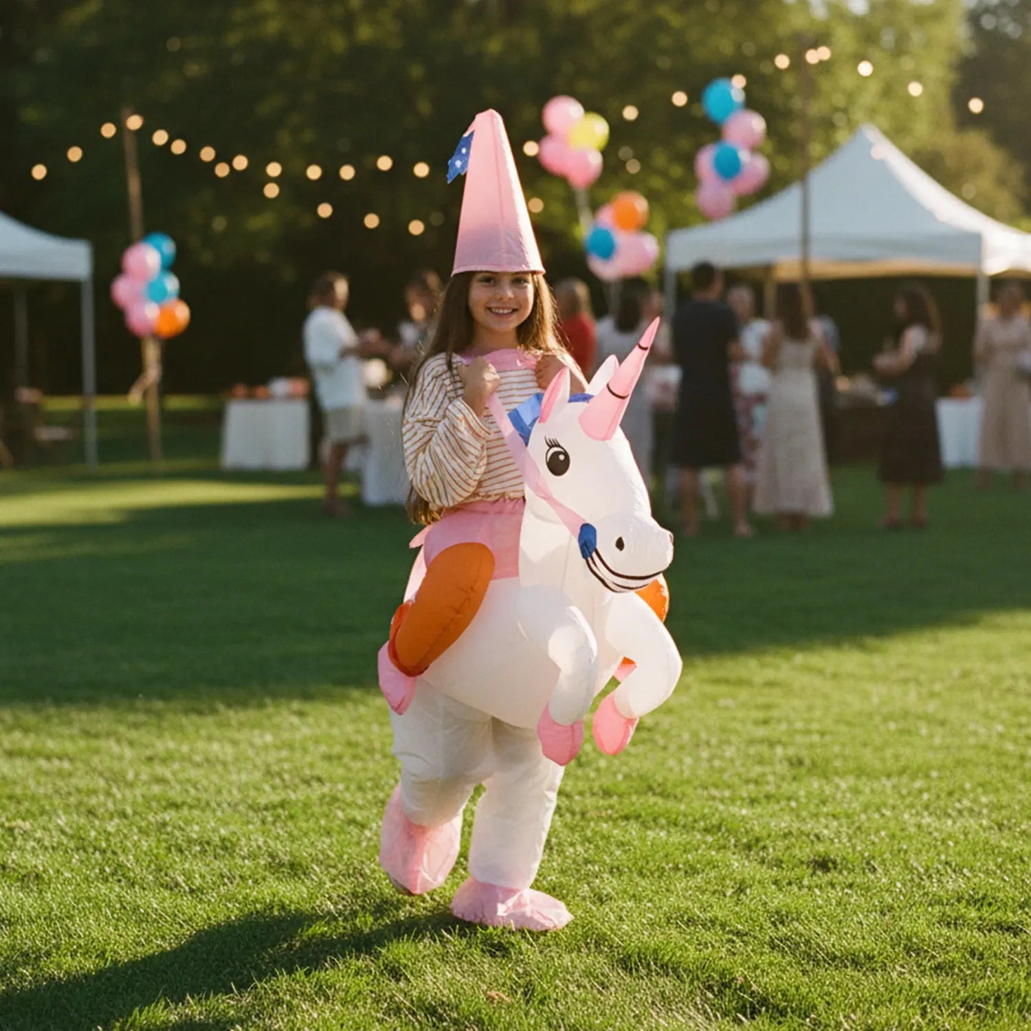 Costume gonflable Licorne pour Enfants