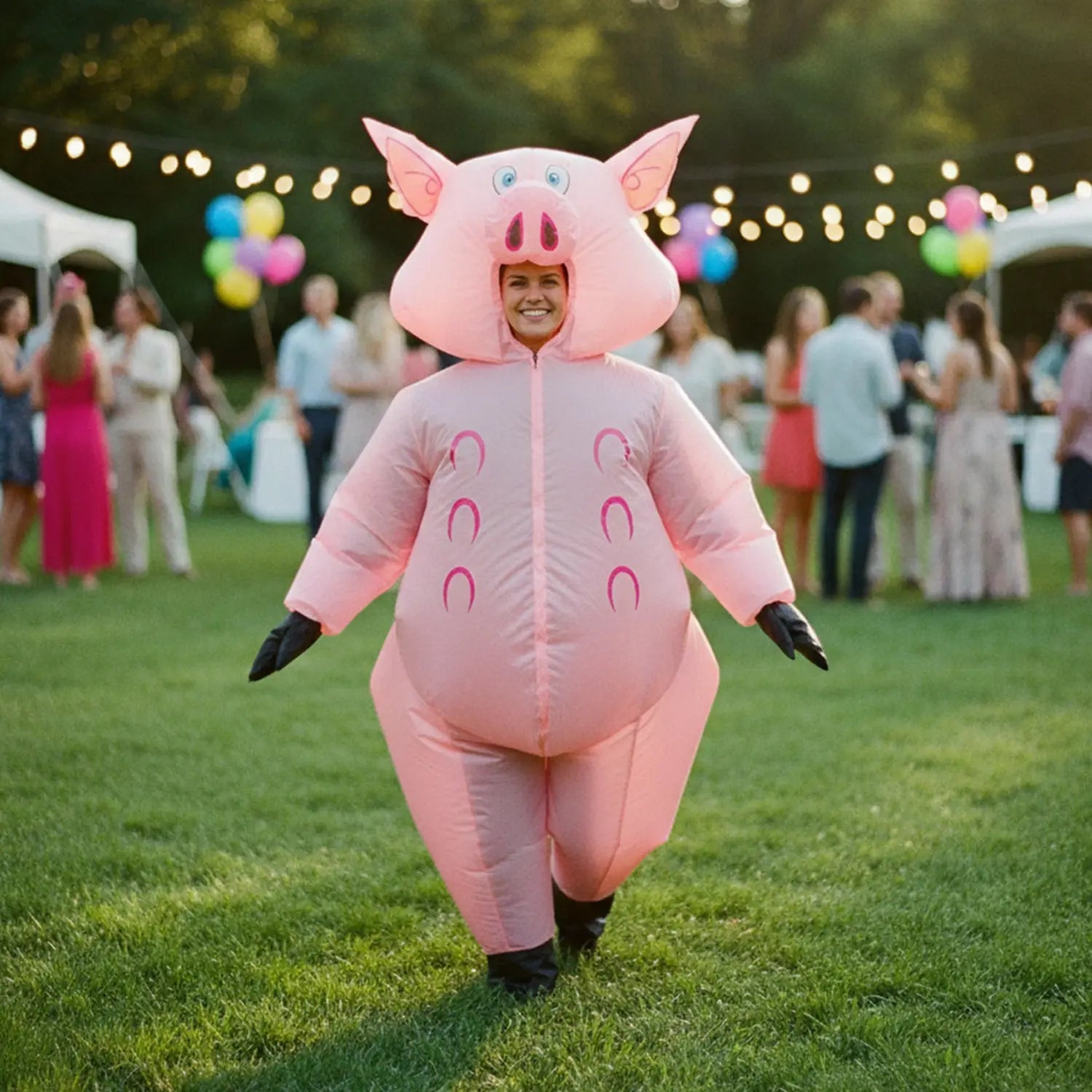 Costume gonflable Pig