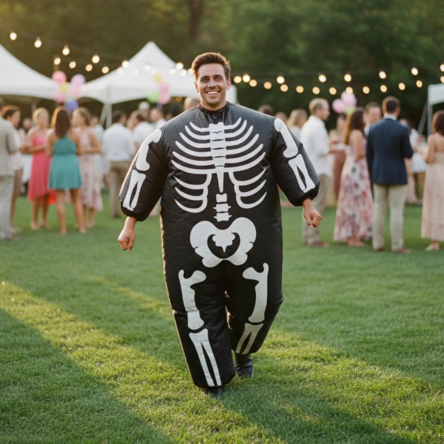 Costume gonflable Skeleton