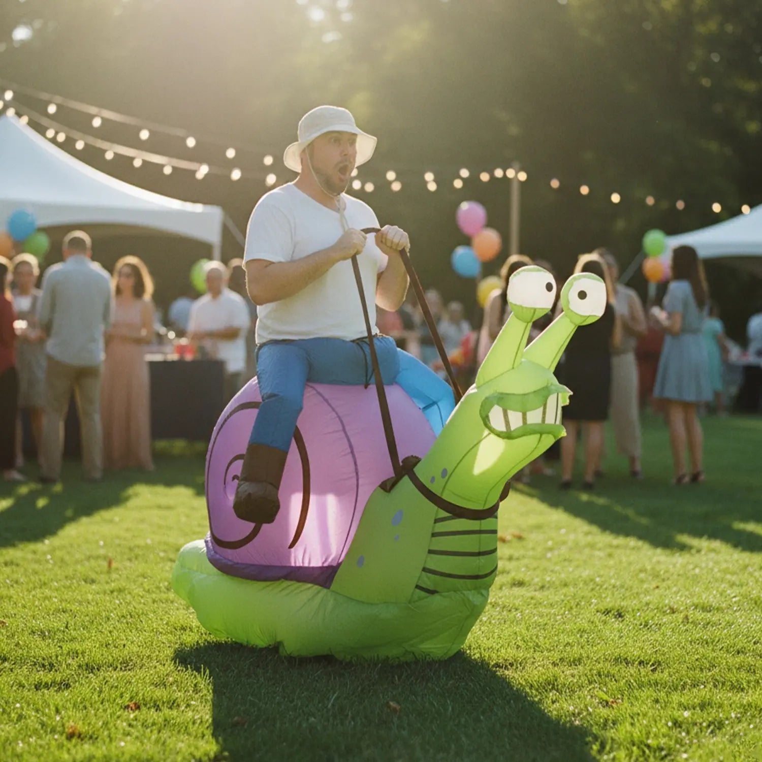 Costume gonflable Escargot