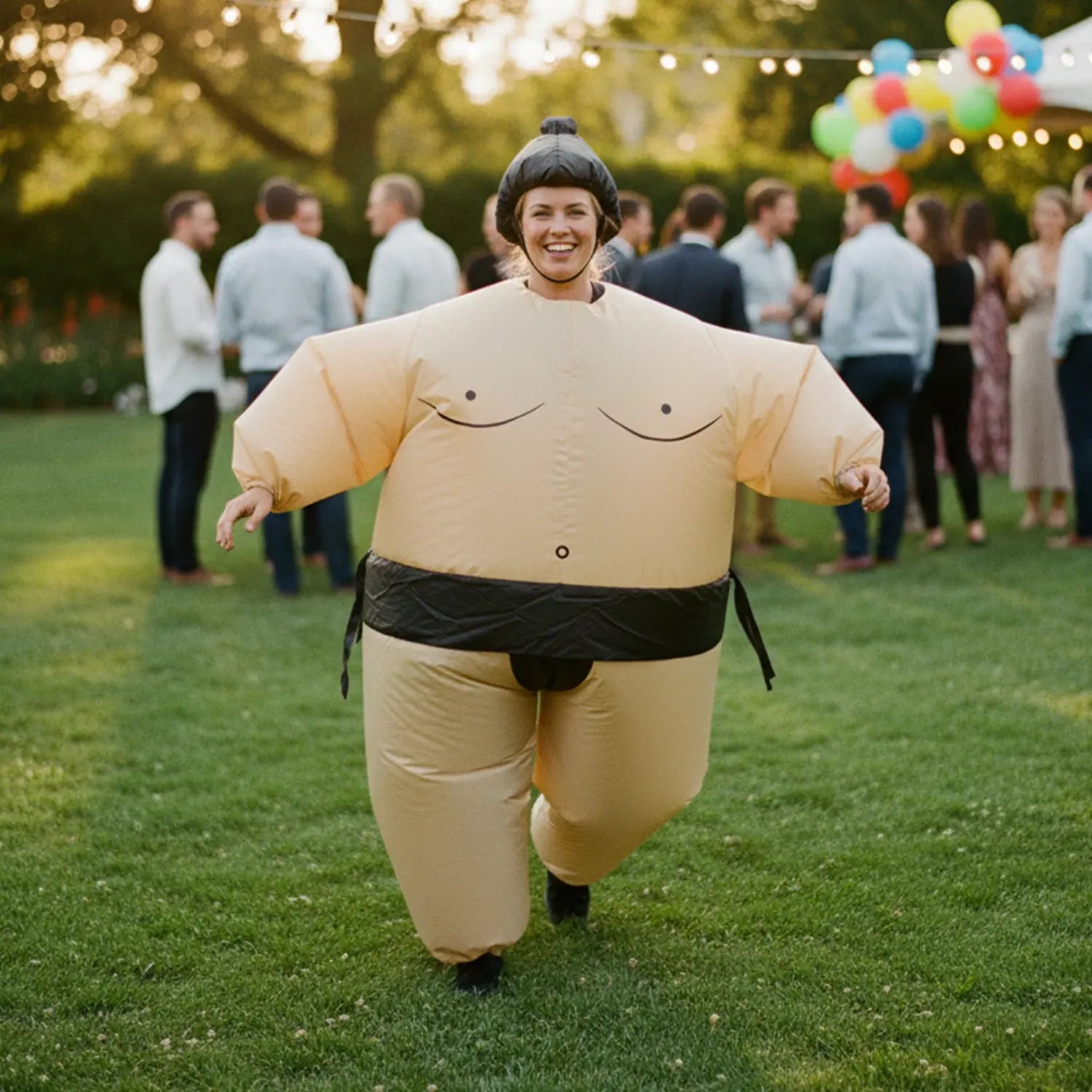 Costume gonflable Sumo
