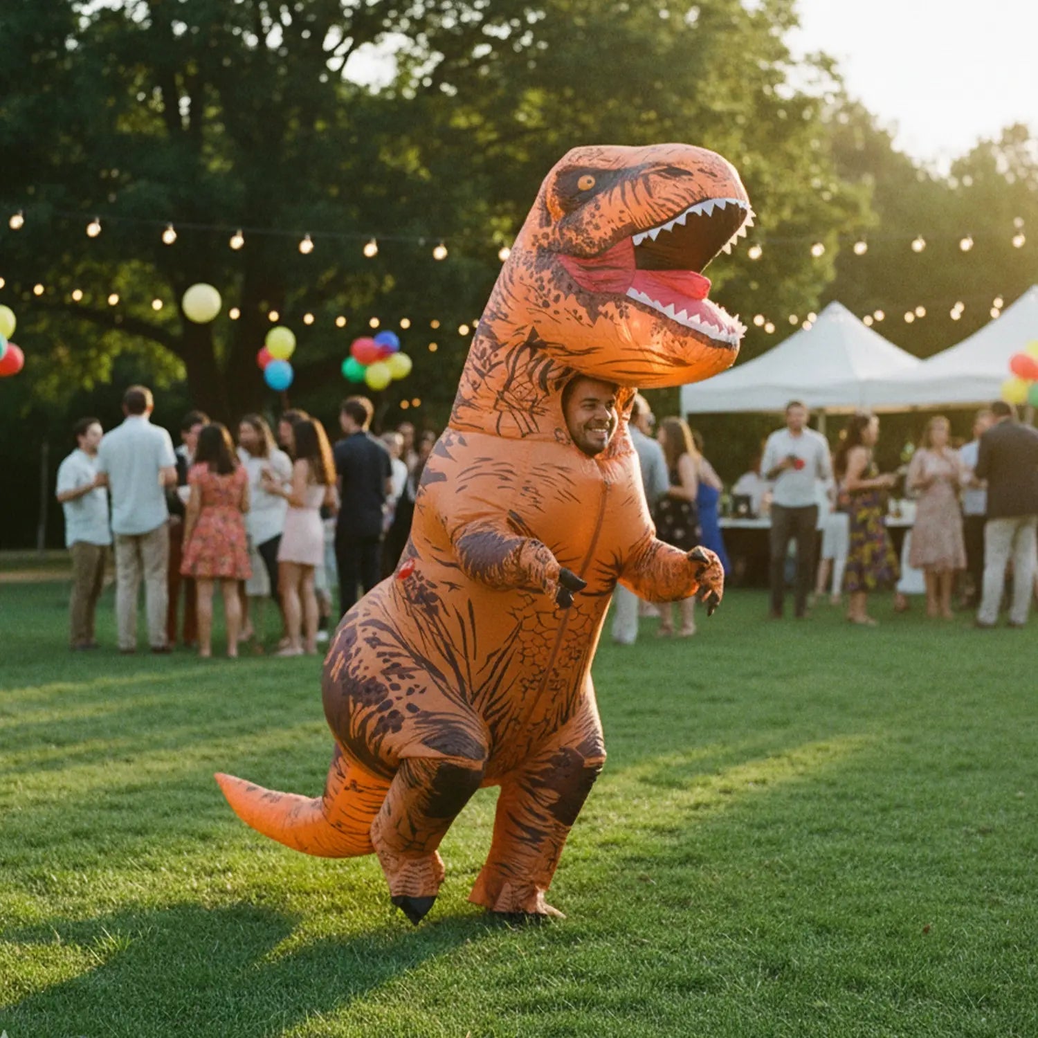 Costume gonflable T-Rex XXL