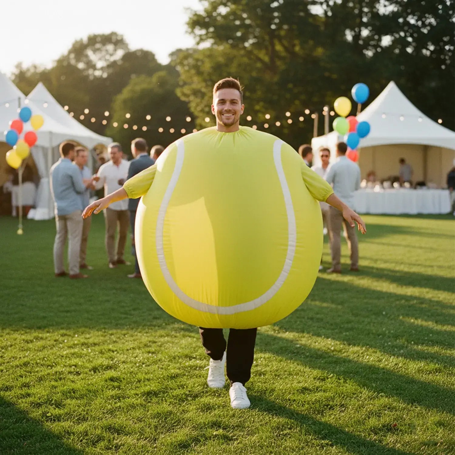 Costume gonflable Balle de Tennis