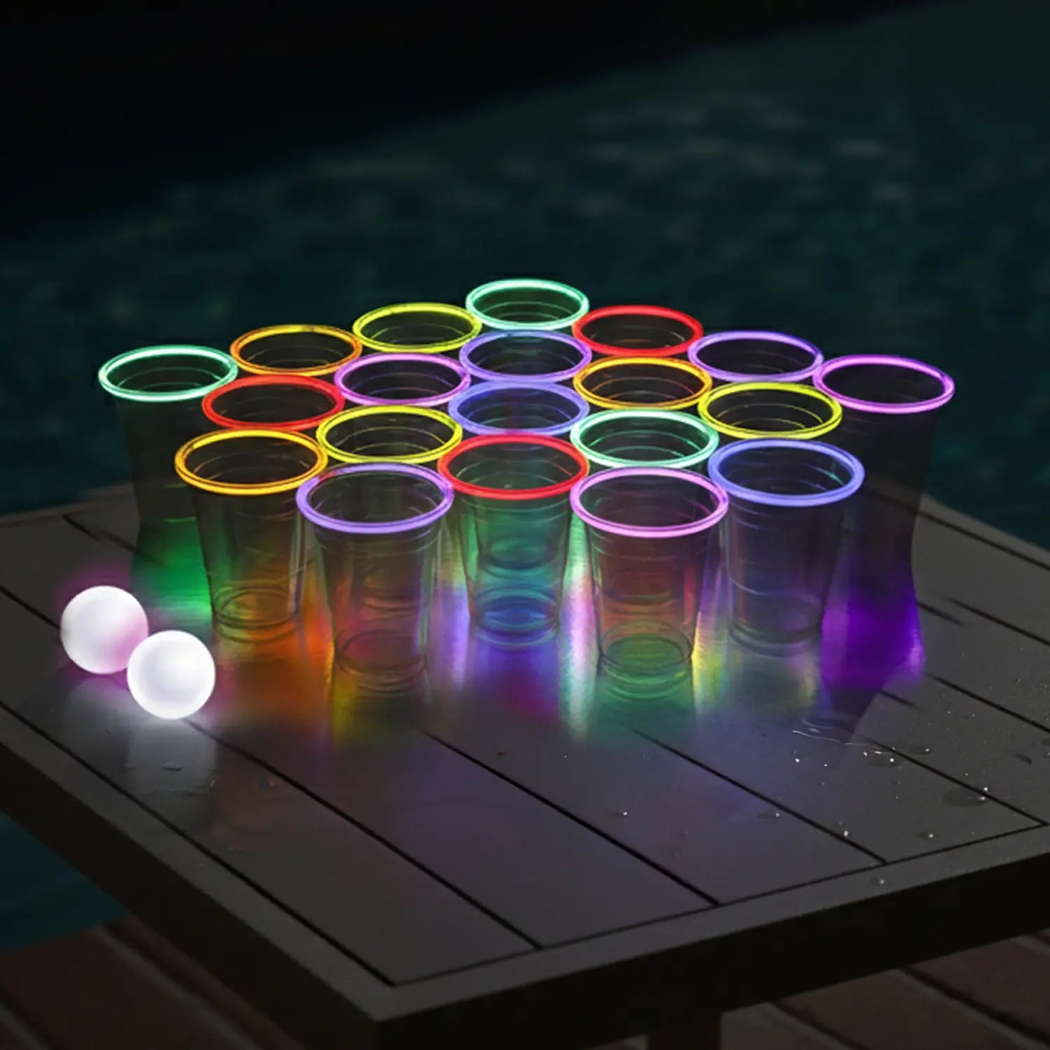 Kit Beer Pong Lumineux