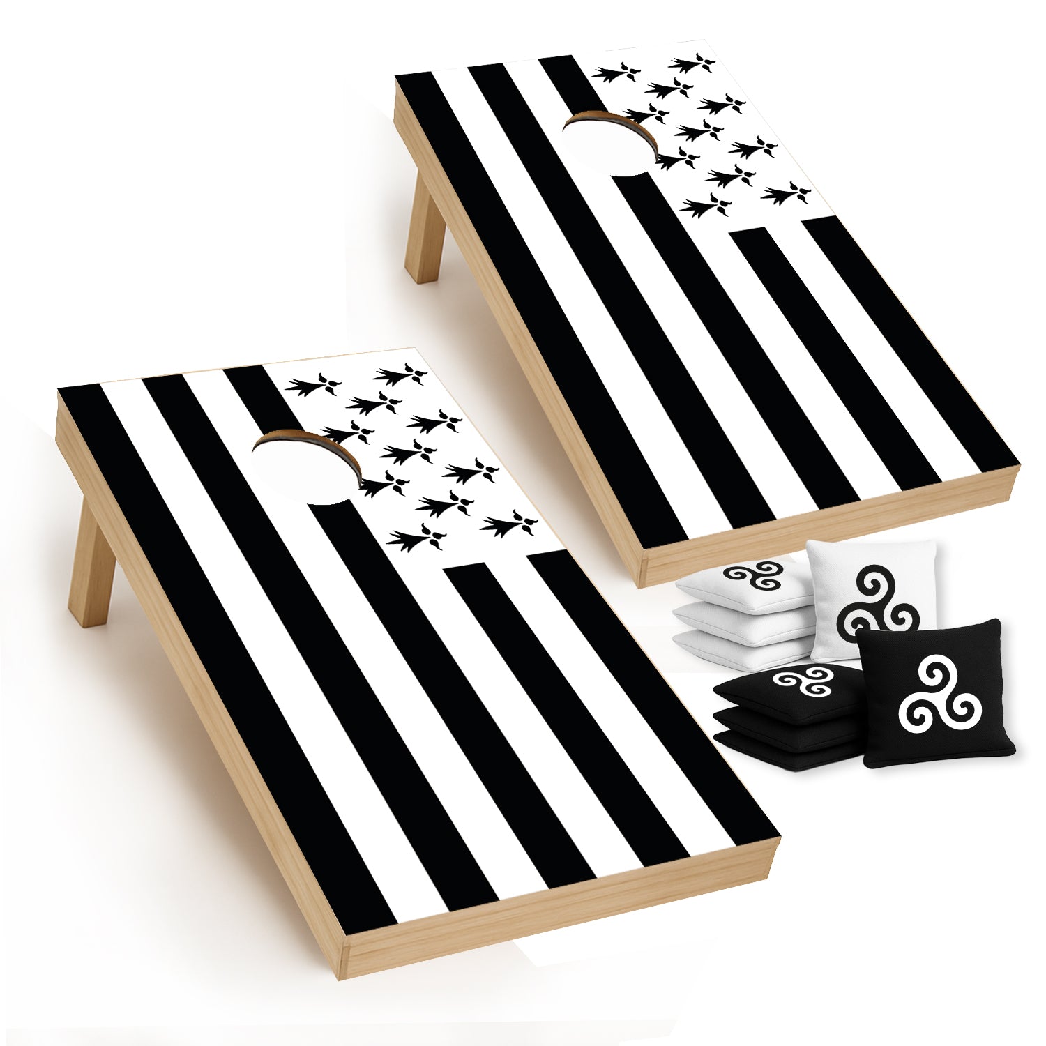 Cornhole en Bois – Bretagne