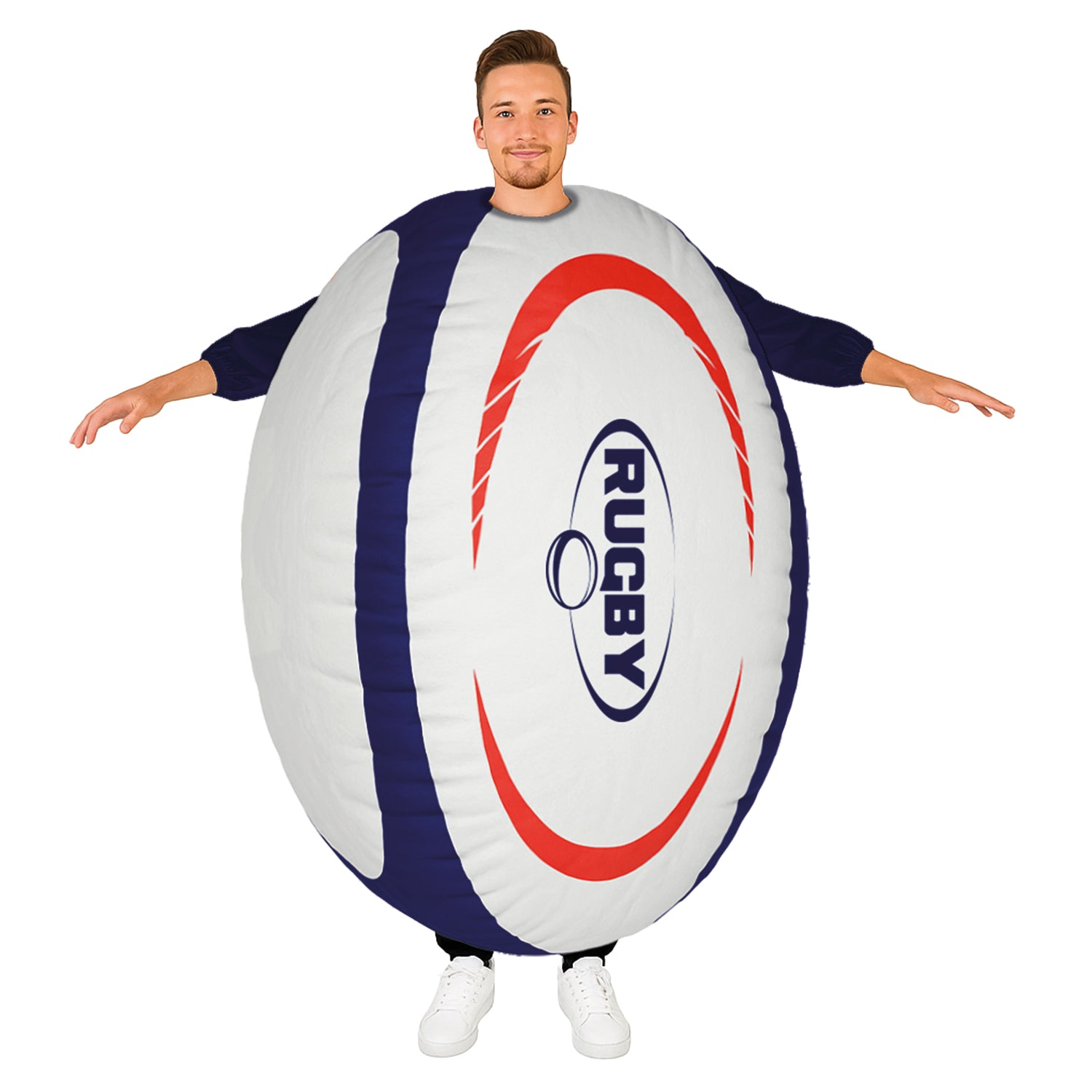 Costume gonflable Ballon de Rugby