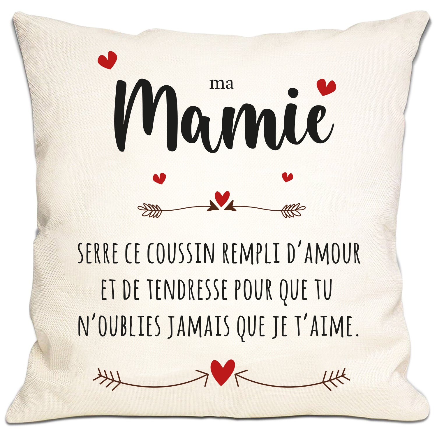 Hearthug - Housse de Coussin Mamie