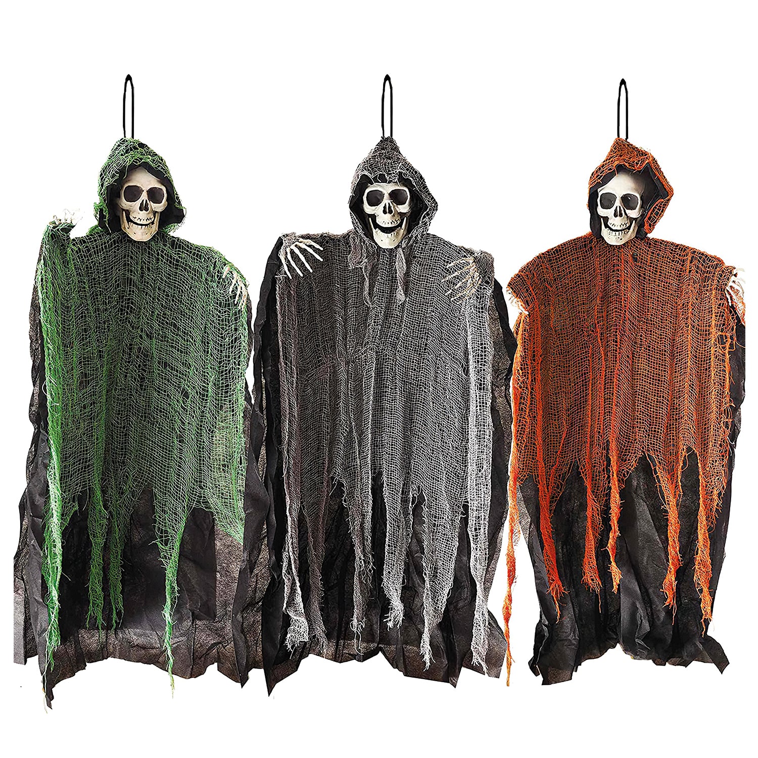 Lot de 3 Décorations de Squelettes