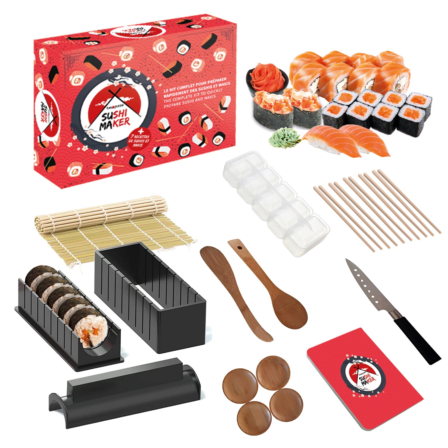 Kit Complet pour Makis et Sushis