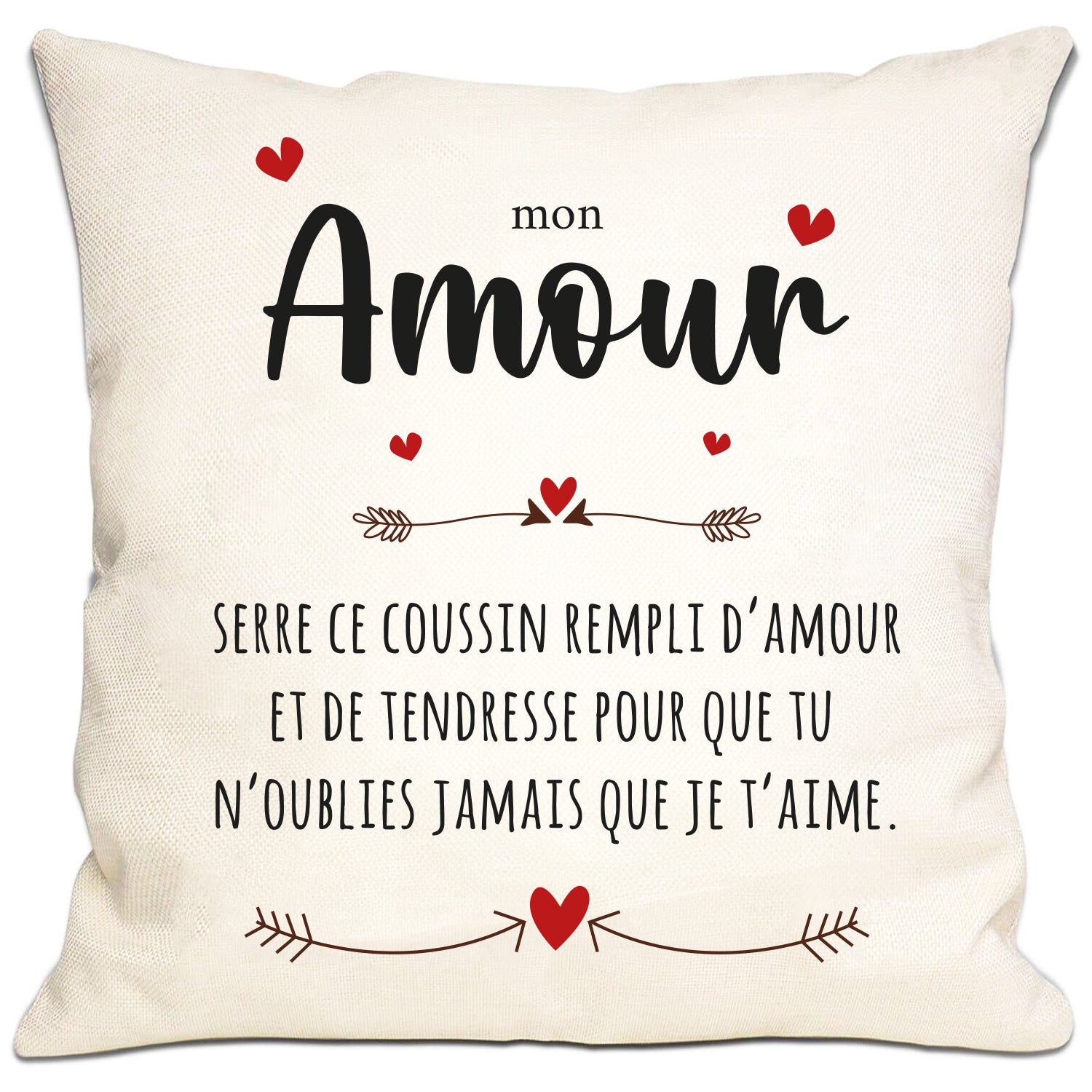 Hearthug - Housse de Coussin Amour