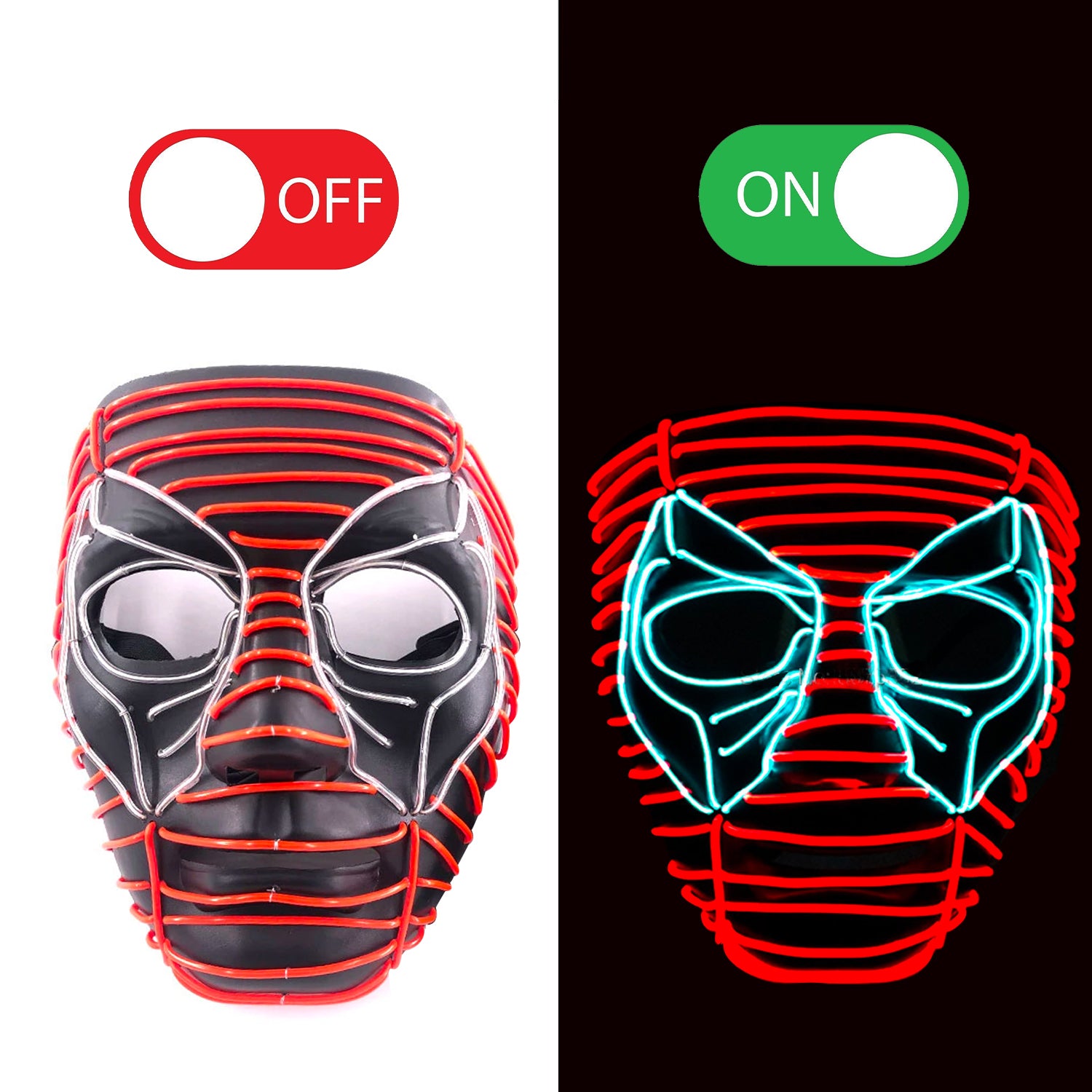 Led Mask Dead Pool