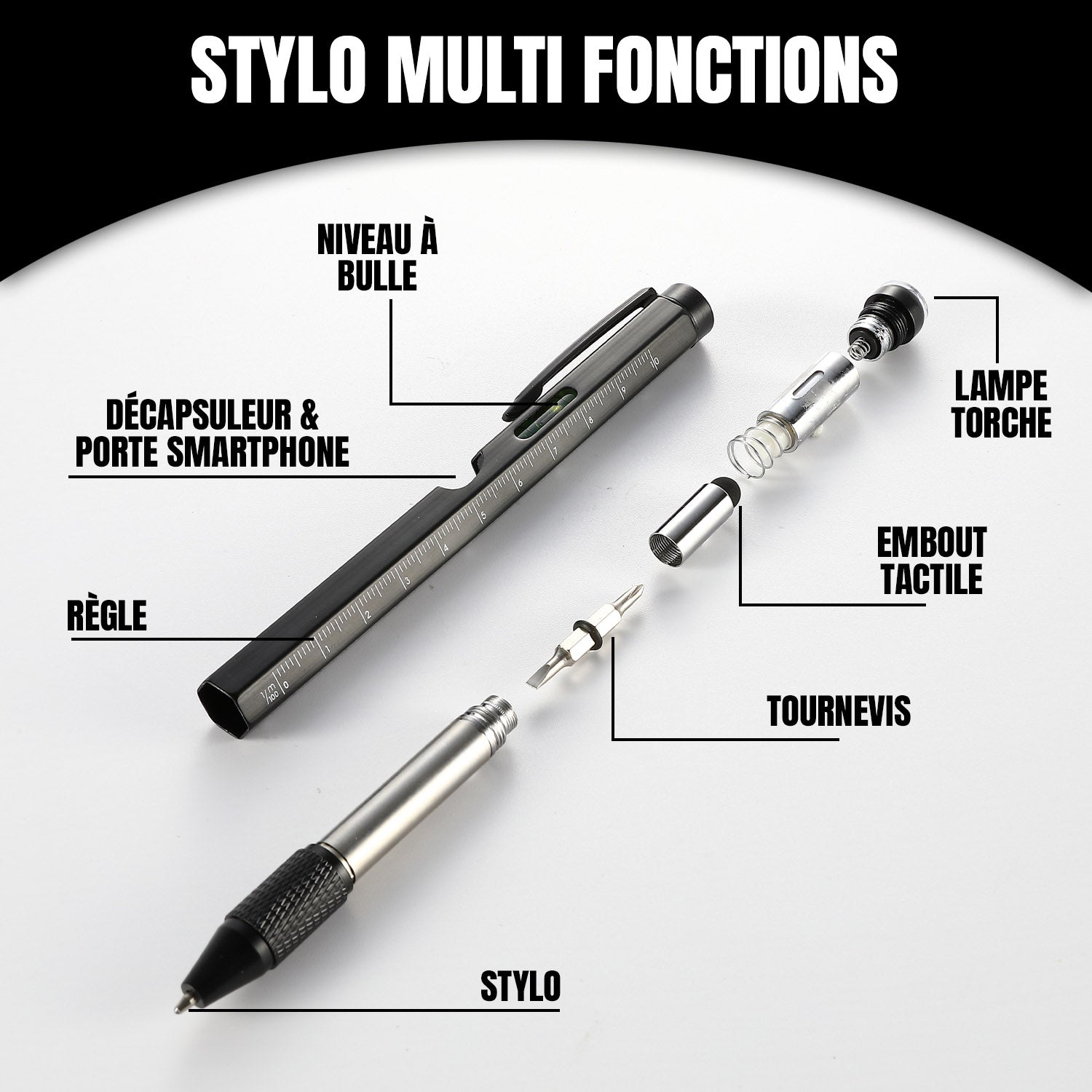 Stylo Multifonctions