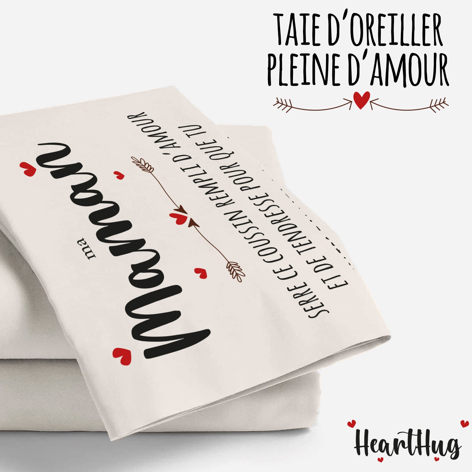 Hearthug - Housse de Coussin Maman