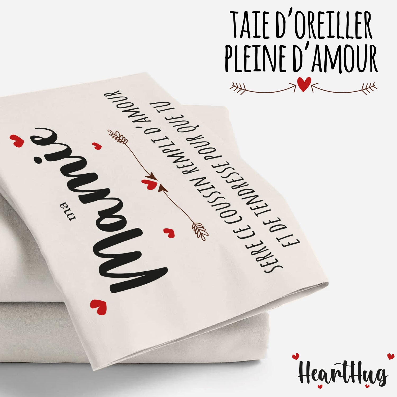 Hearthug - Housse de Coussin Mamie