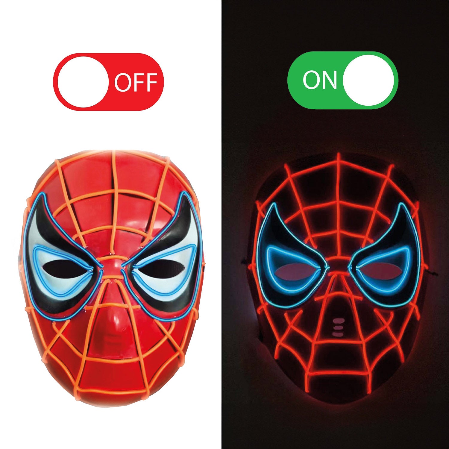 Led Mask Spider