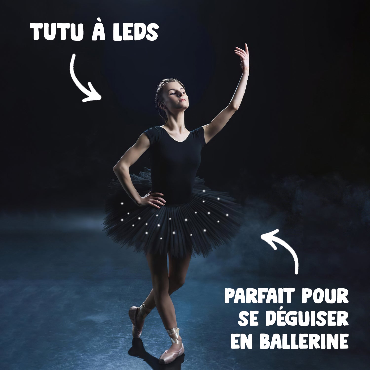 Tutu de Ballerine à Leds pour Adulte