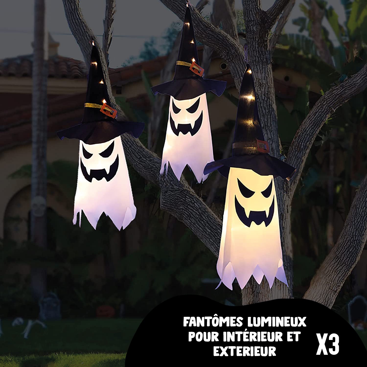 Décoration de Fantôme Lumineux