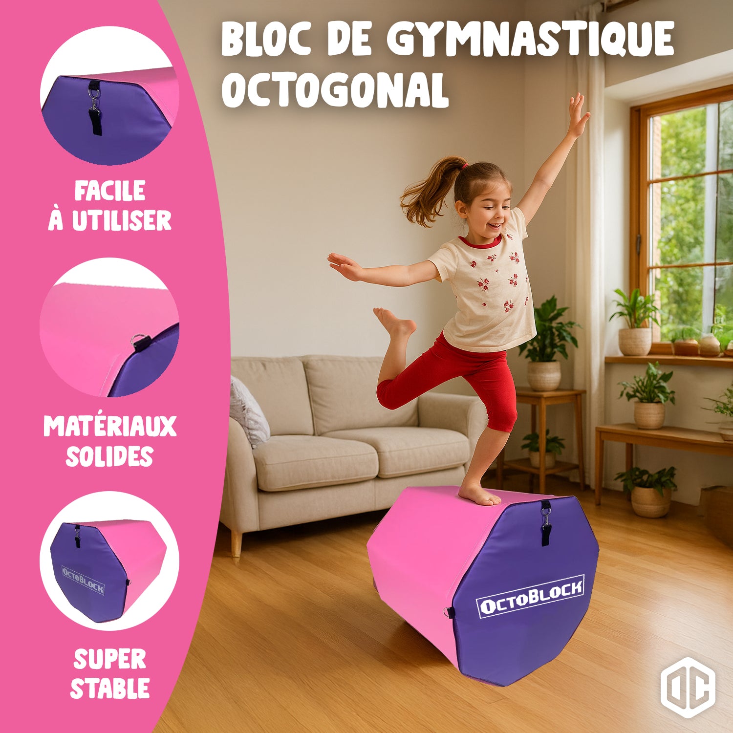 Bloc Octogonal de Gymnastique