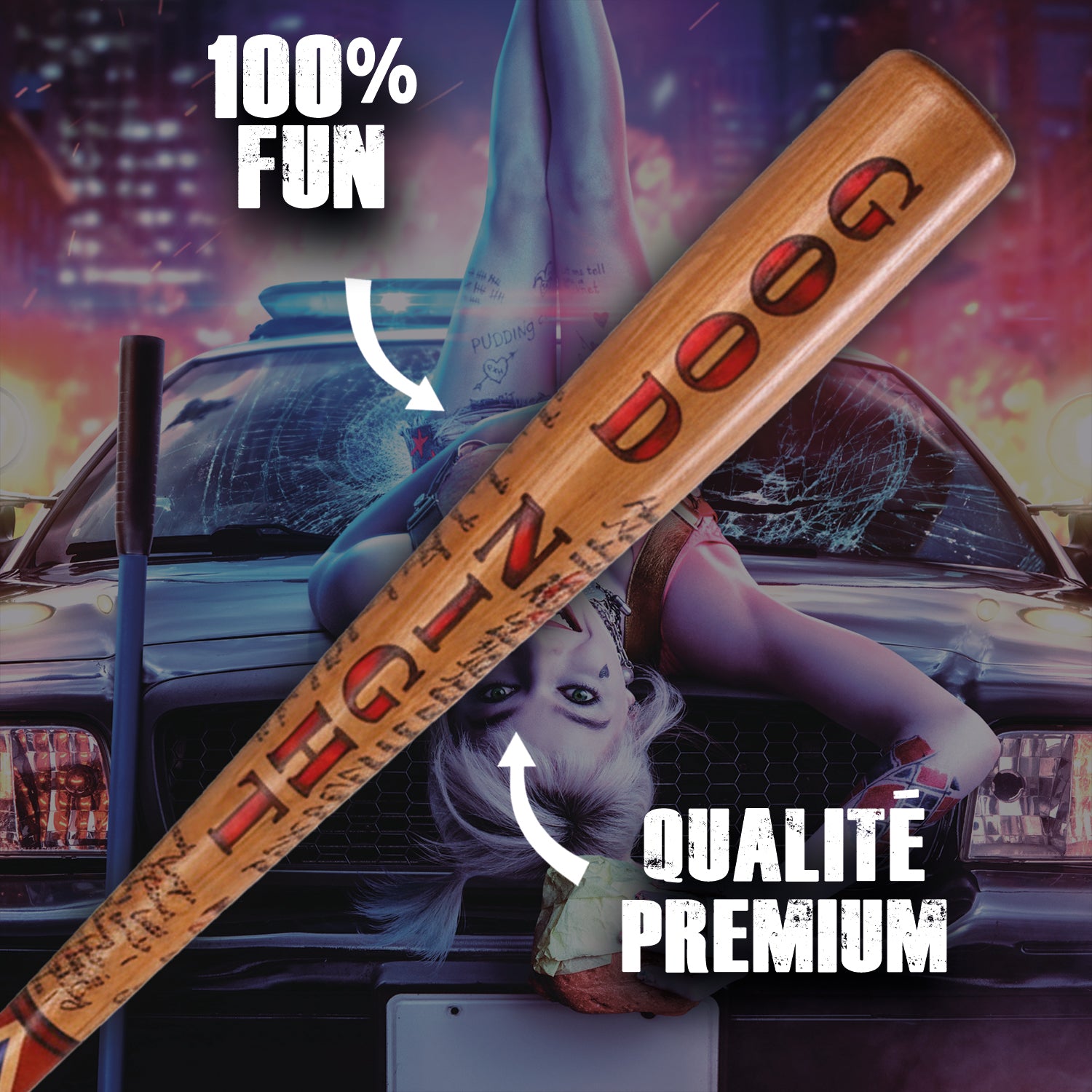 Batte de Baseball Harley Quinn
