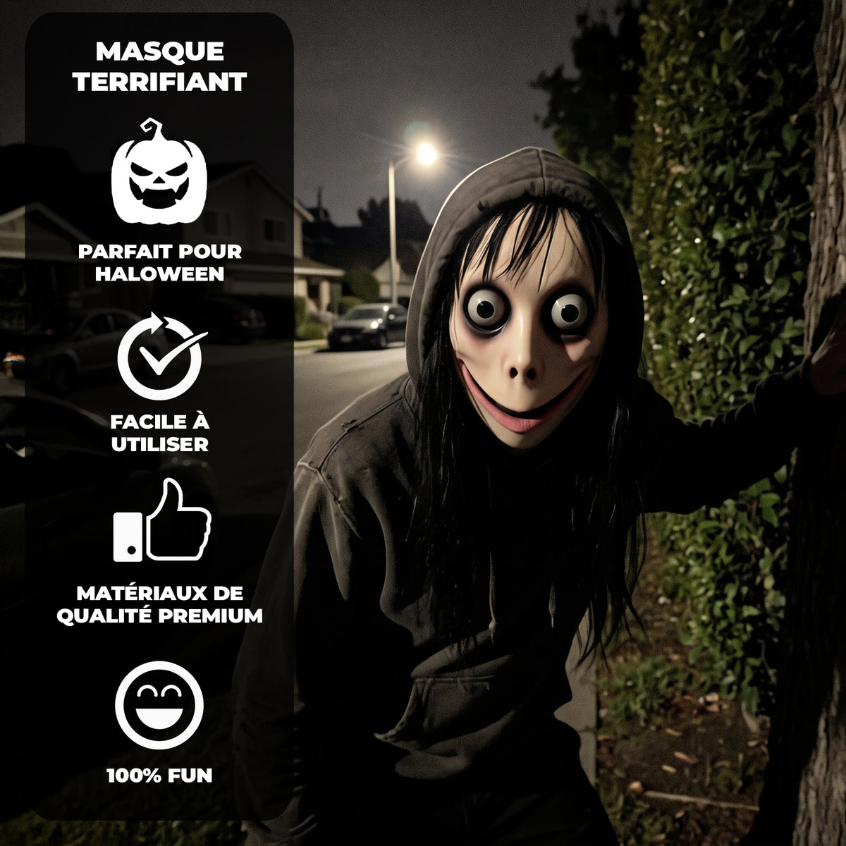 Halloween-Maske – Momo