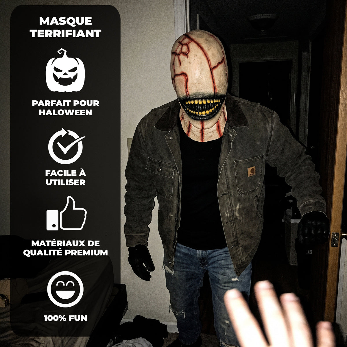 Halloween-Maske – Gesichtslose
