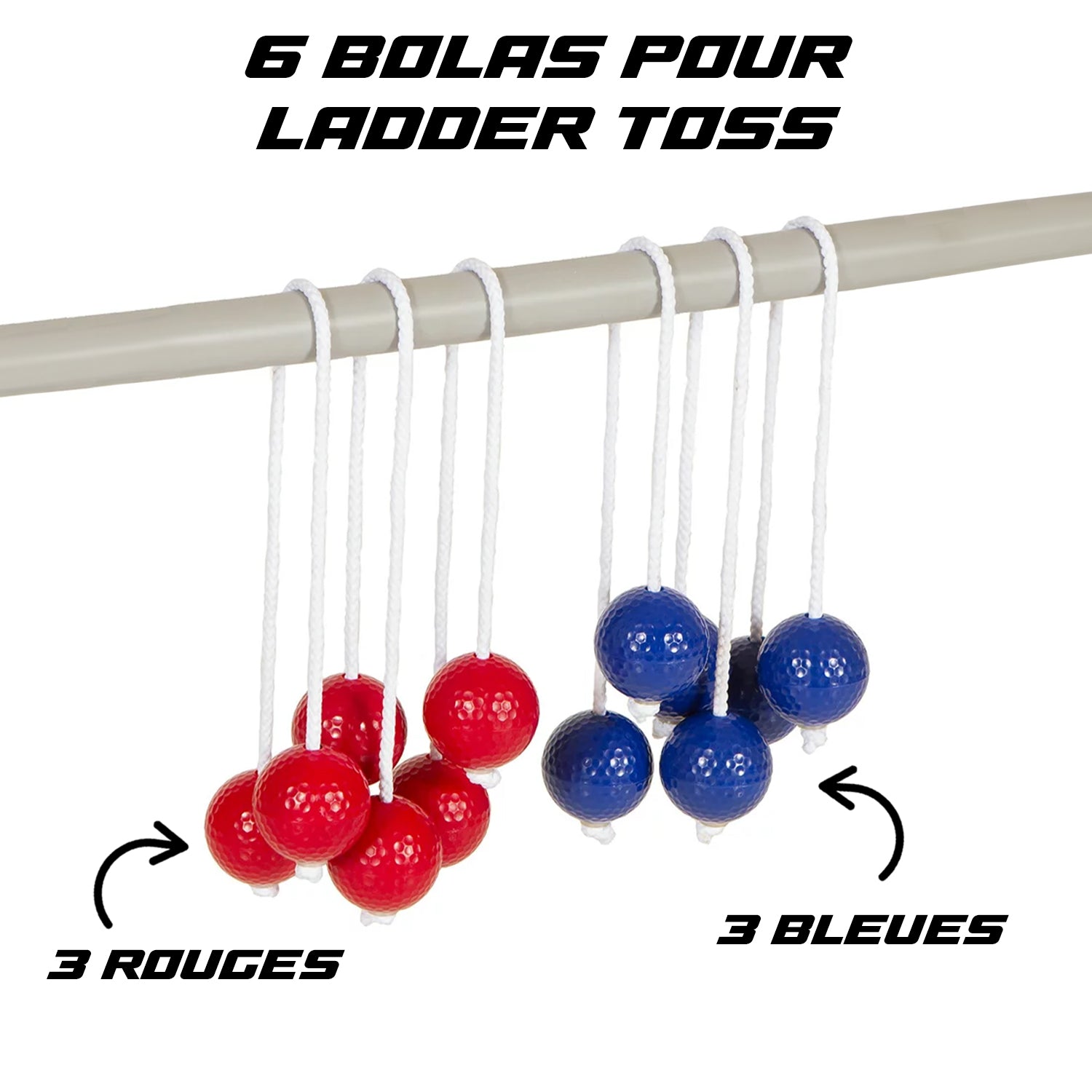 6 Bolas pour Ladder Toss
