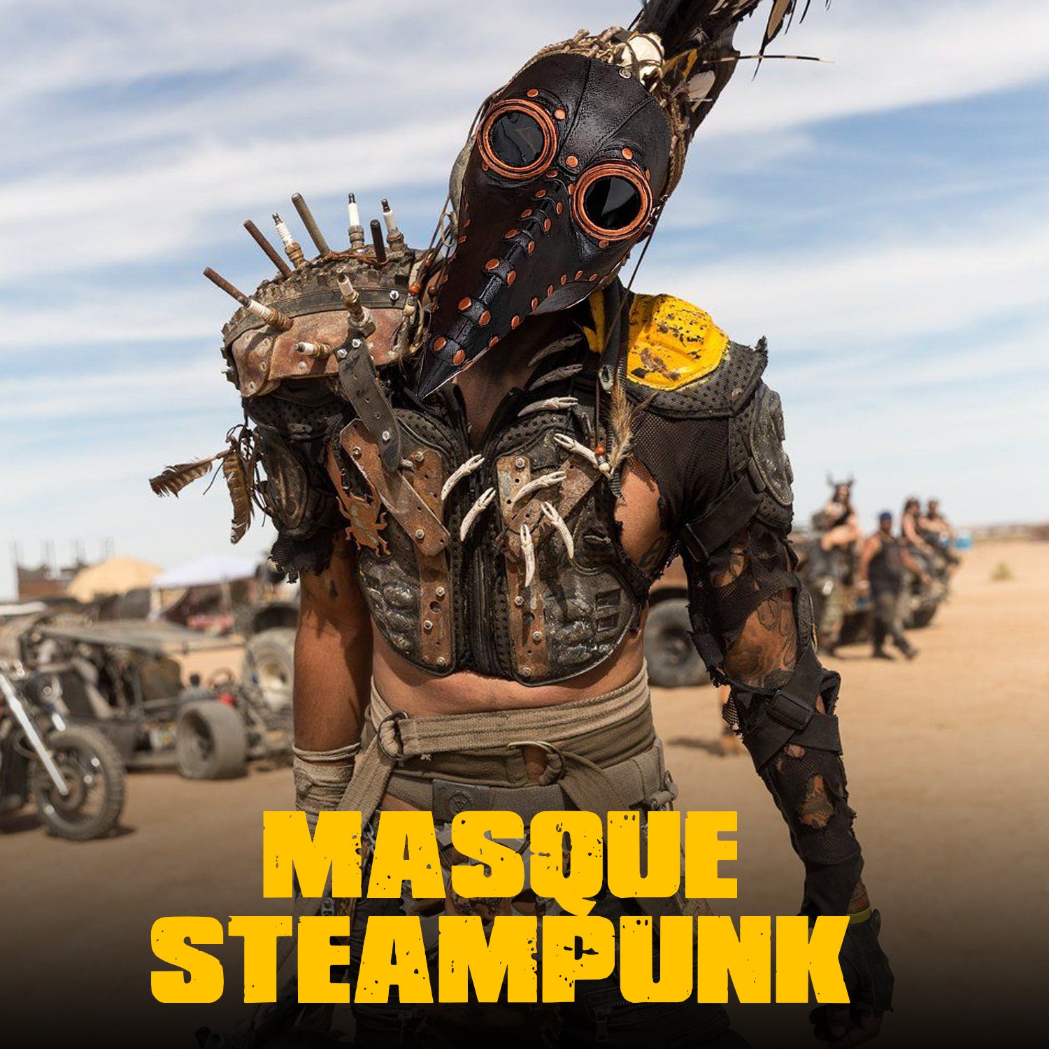 Masque Steampunk Noir