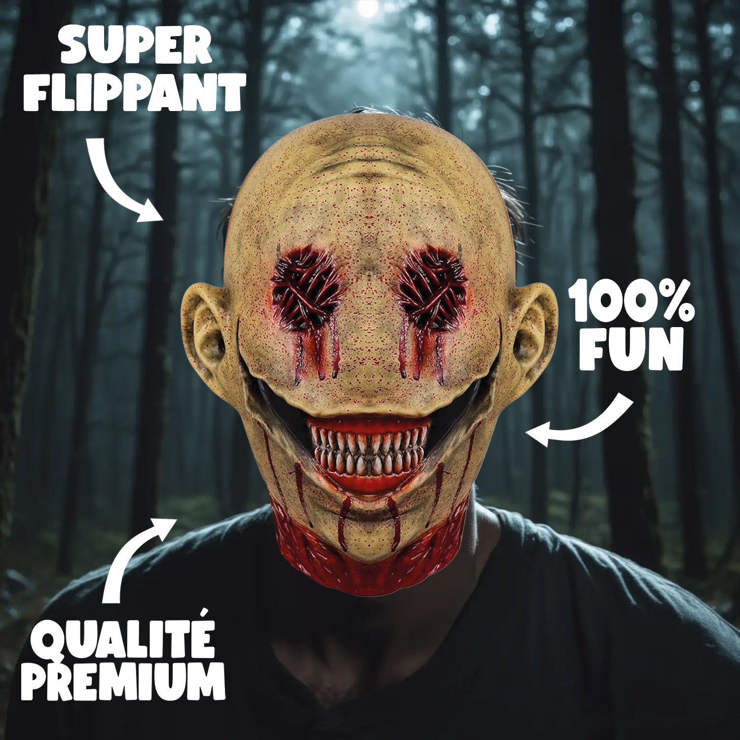 Masque Halloween Bleeding