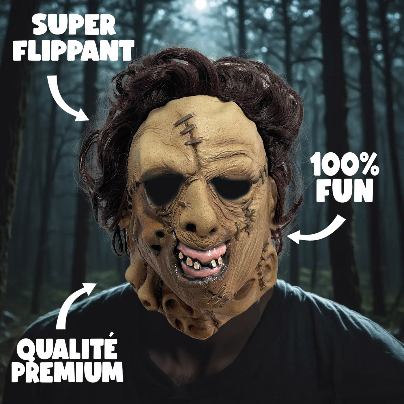 Masque Halloween Skin and Scar