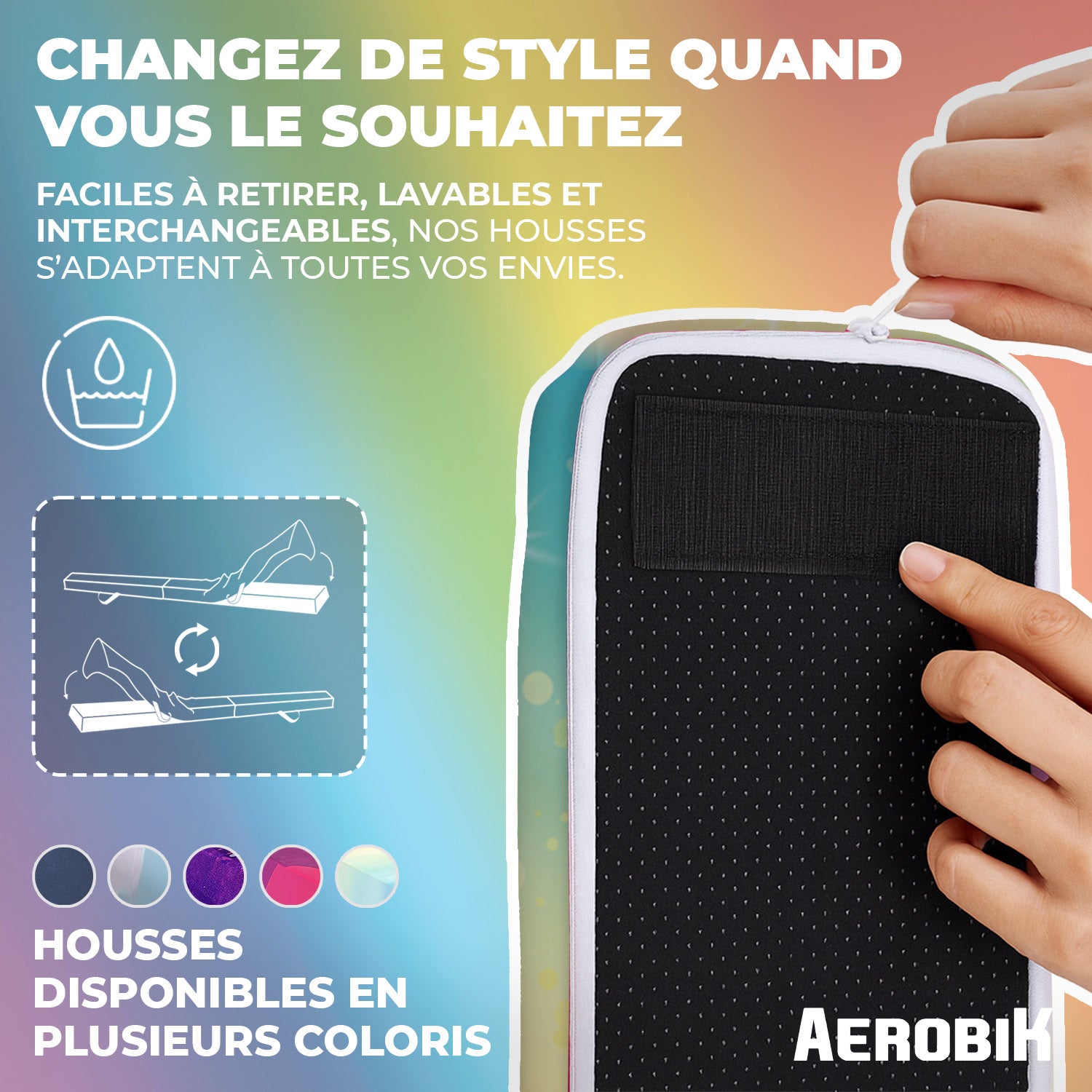 Poutre de Gymnastique Pliable pour Enfant Aerobik® – Licorne