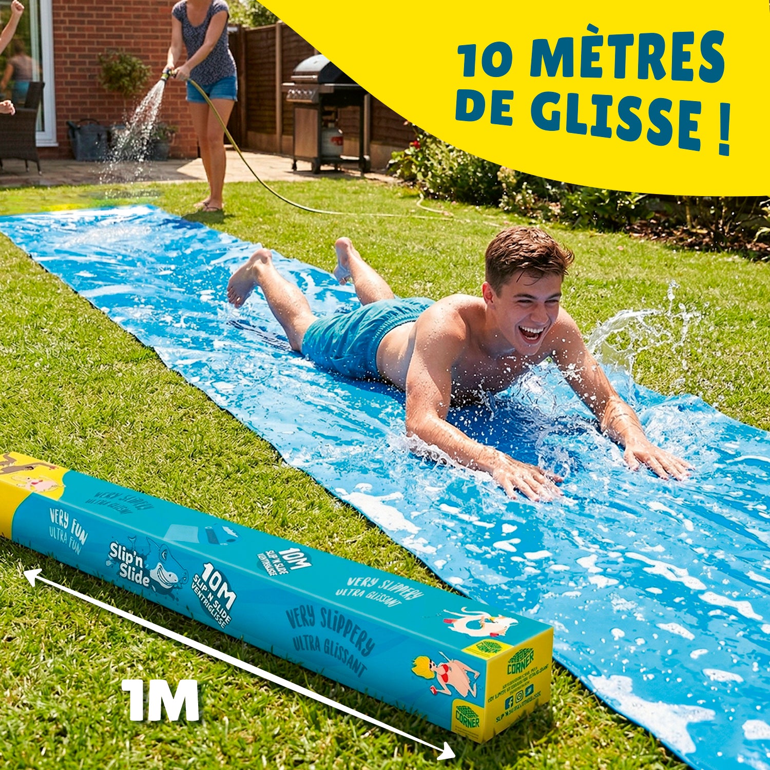 Ventriglisse 10 mètres + Savon Naturel 1 litre – Glisse Maximale