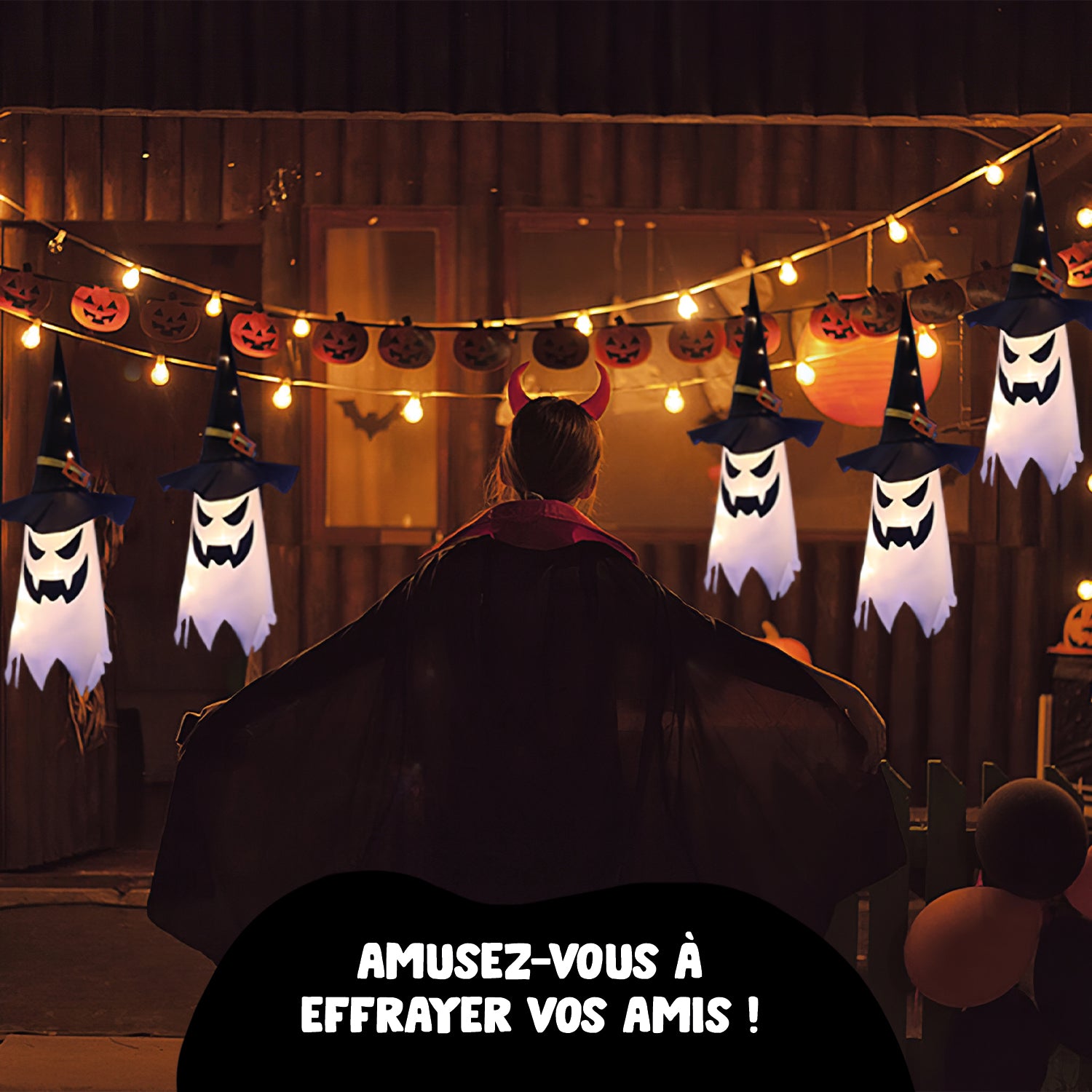 Décoration de Fantôme Lumineux