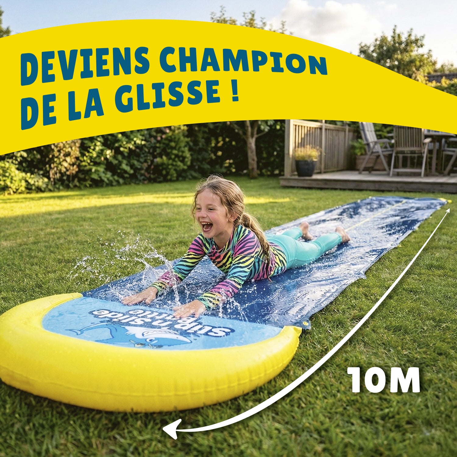 Ventriglisse Battle 10 mètres + Savon Naturel 1 litre – Glisse XXL