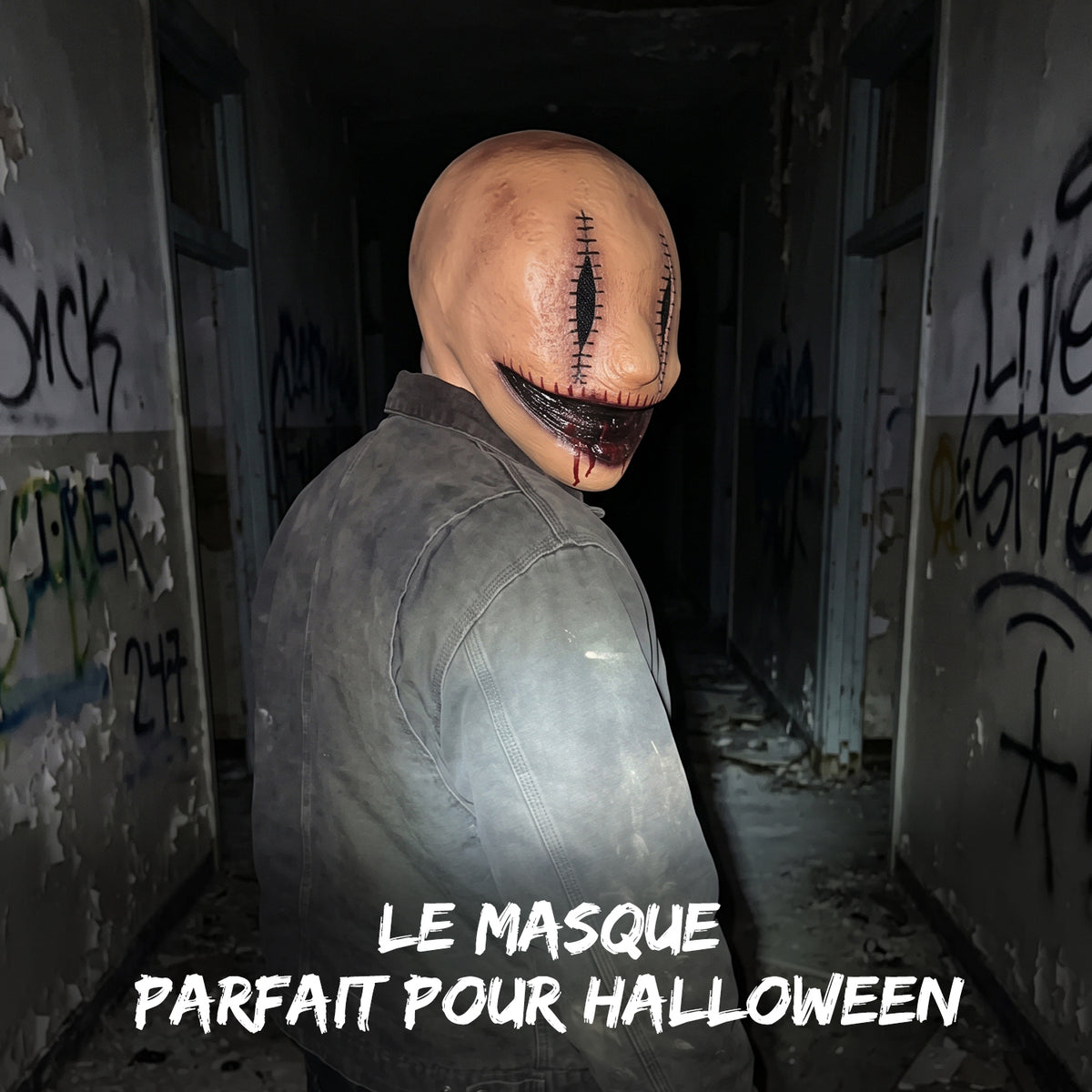 Halloween-Maske – Lächeln