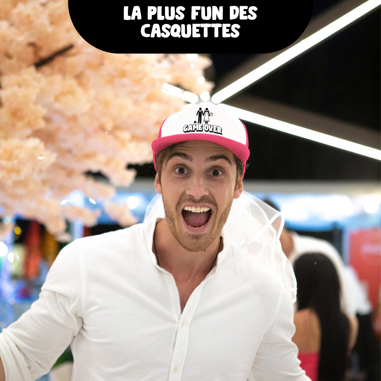 Casquette Game Over pour EVG