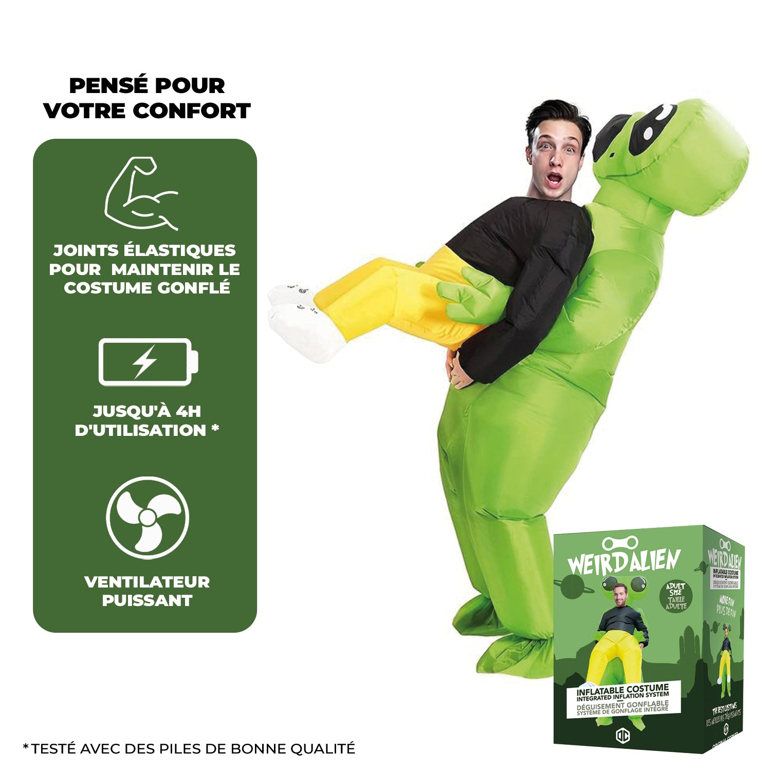 Costume Gonflable Adulte – Alien X