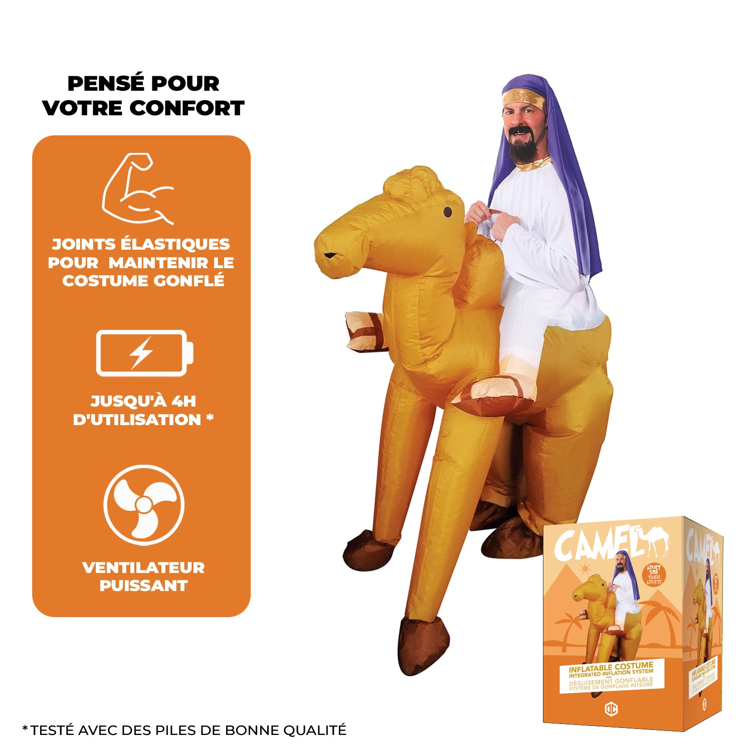 Costume Gonflable Adulte – Chameau