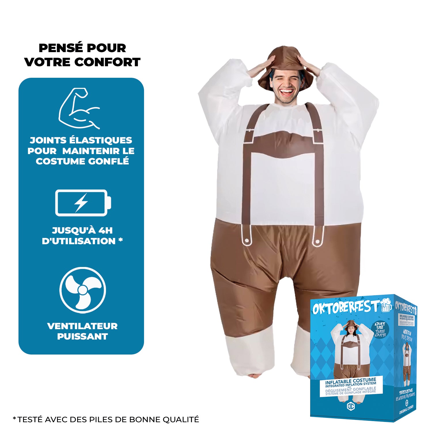 Costume Gonflable Adulte – Bavarois