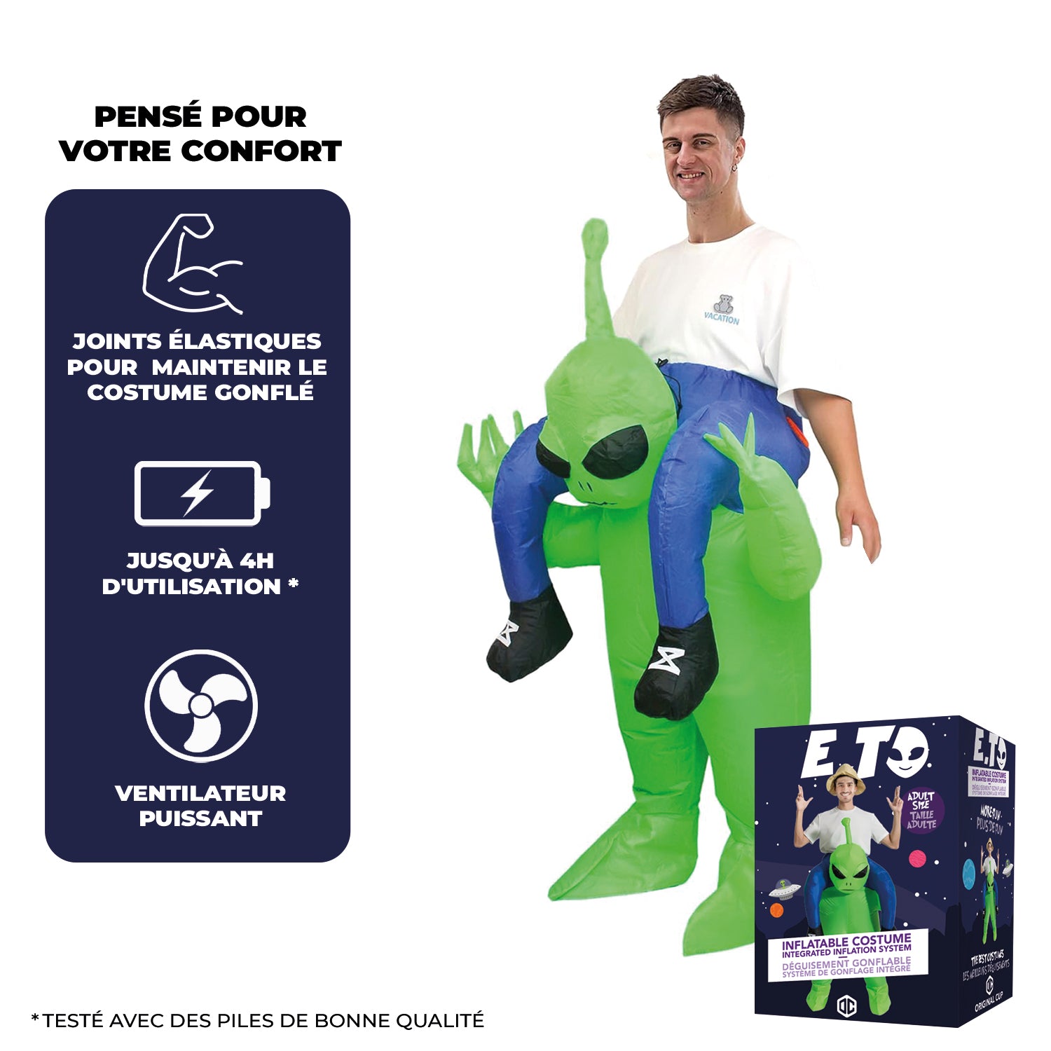 Costume Gonflable Adulte – Extra-Terrestre