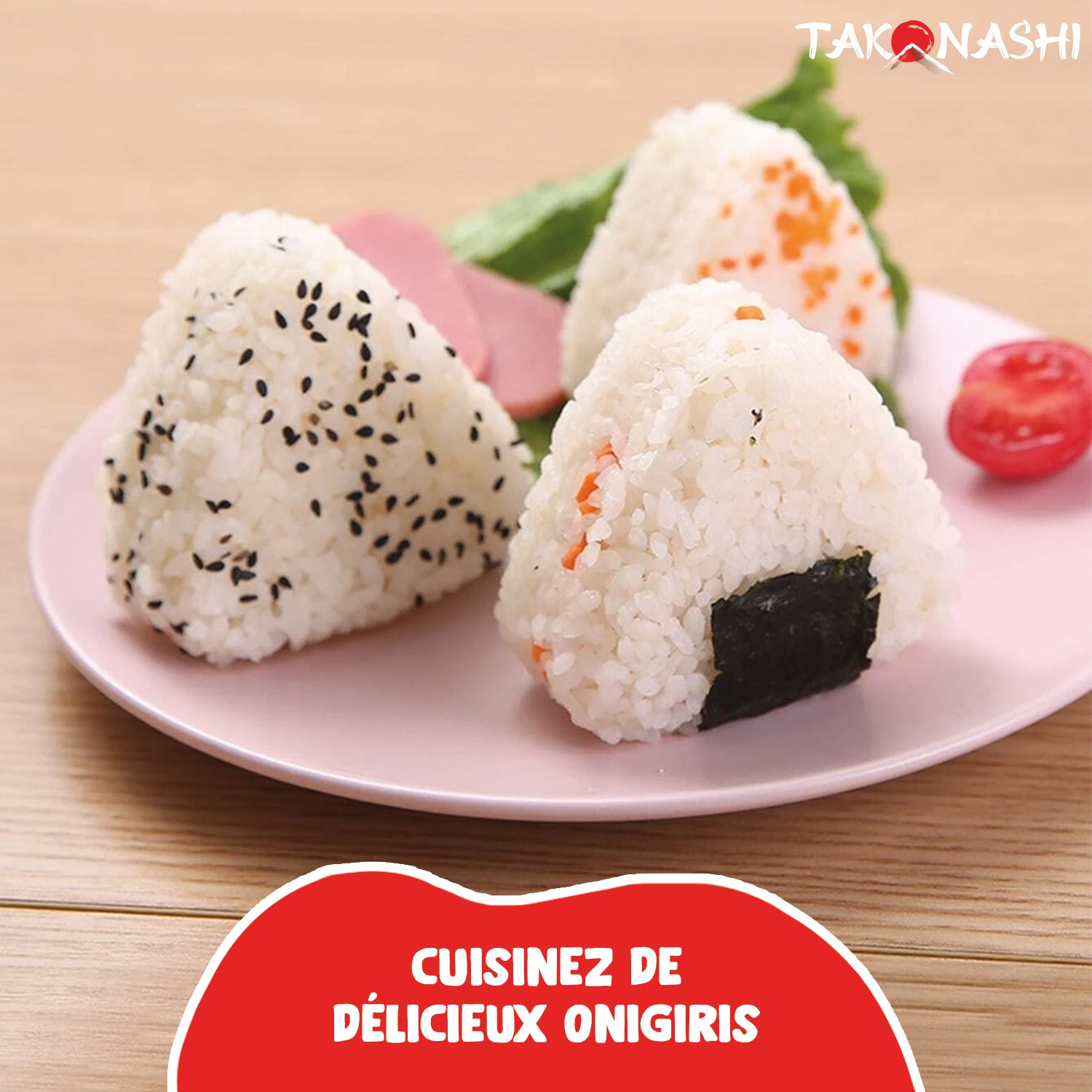 Moules à Onigiris x 6