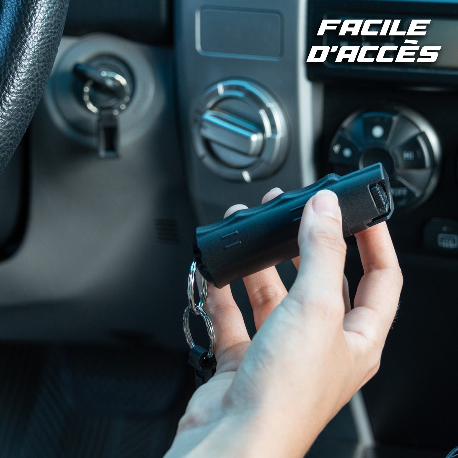 Porte Clé Auto Défense – Spray au Poivre 50 ml
