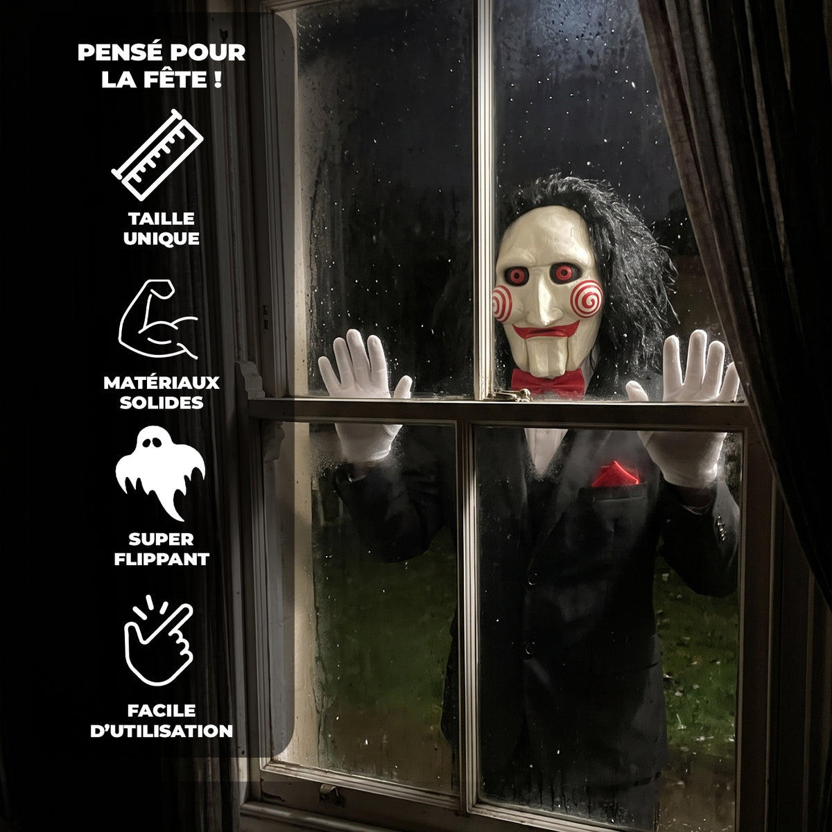 Halloween-Maske – Jigsaw