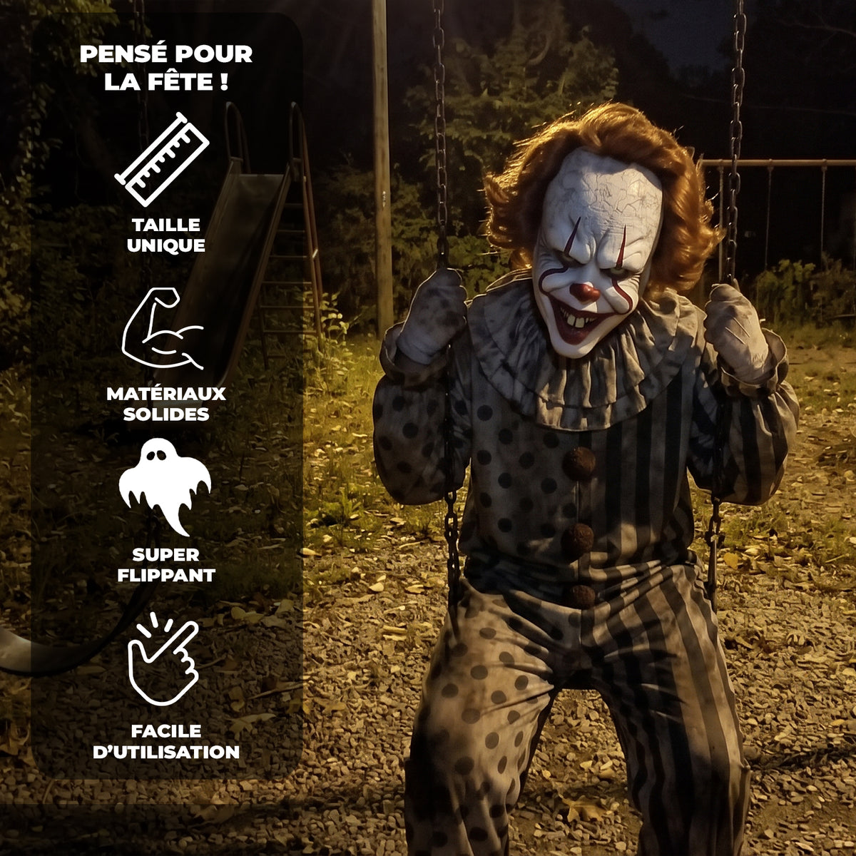 Halloween-Maske – Clown