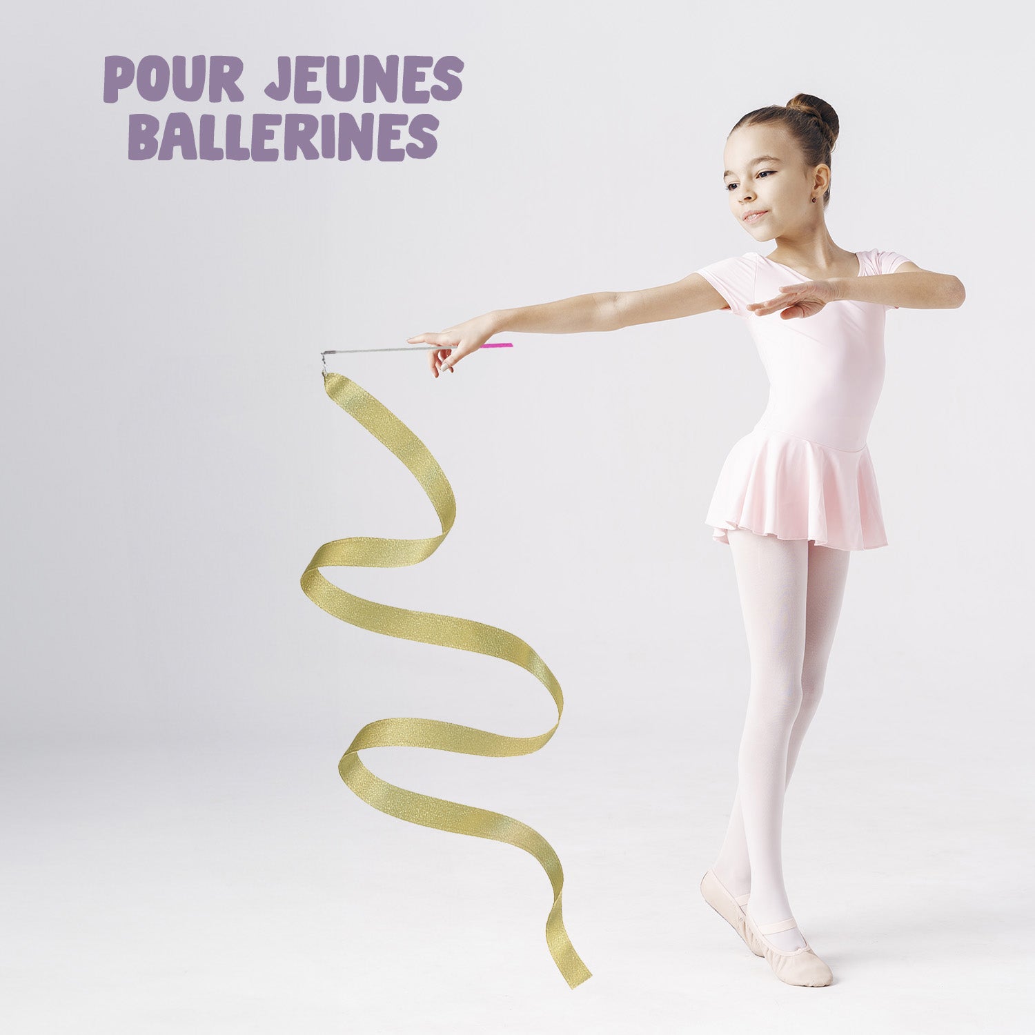 2 Rubans de Gymnastique & Danse – Dorés