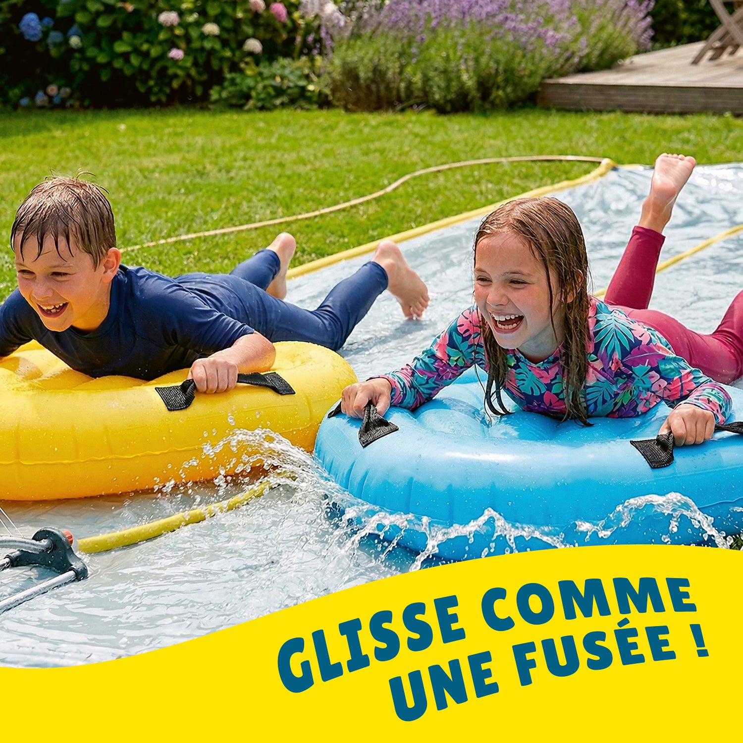 Ventriglisse 10 mètres + 2 Bodyboards – Glisse Boostée