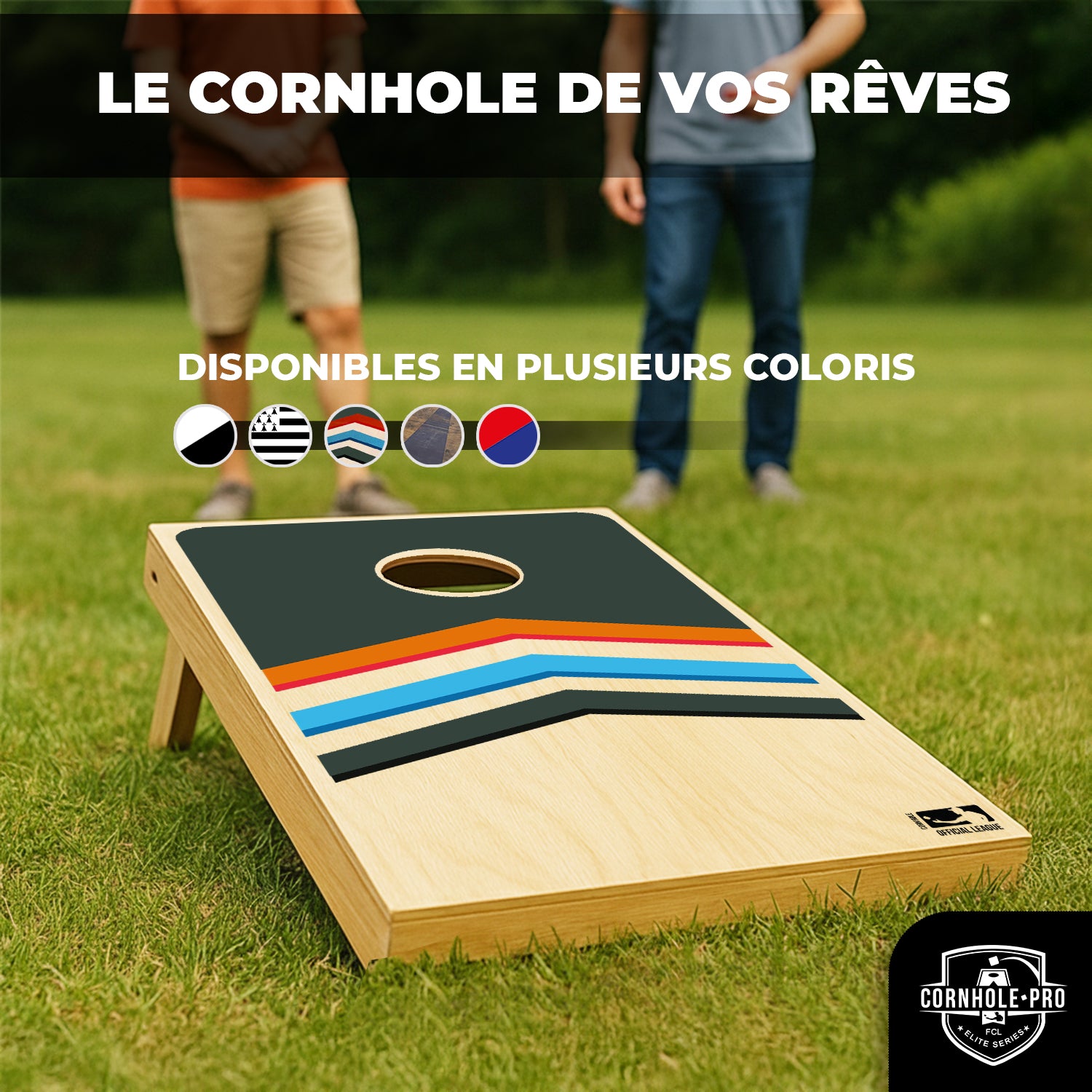 Cornhole en Bois – Mix