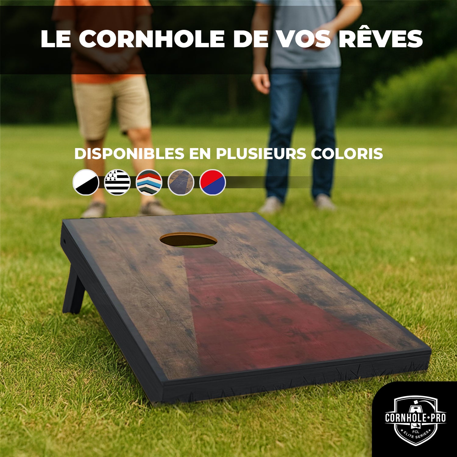 Cornhole en Bois – Old School