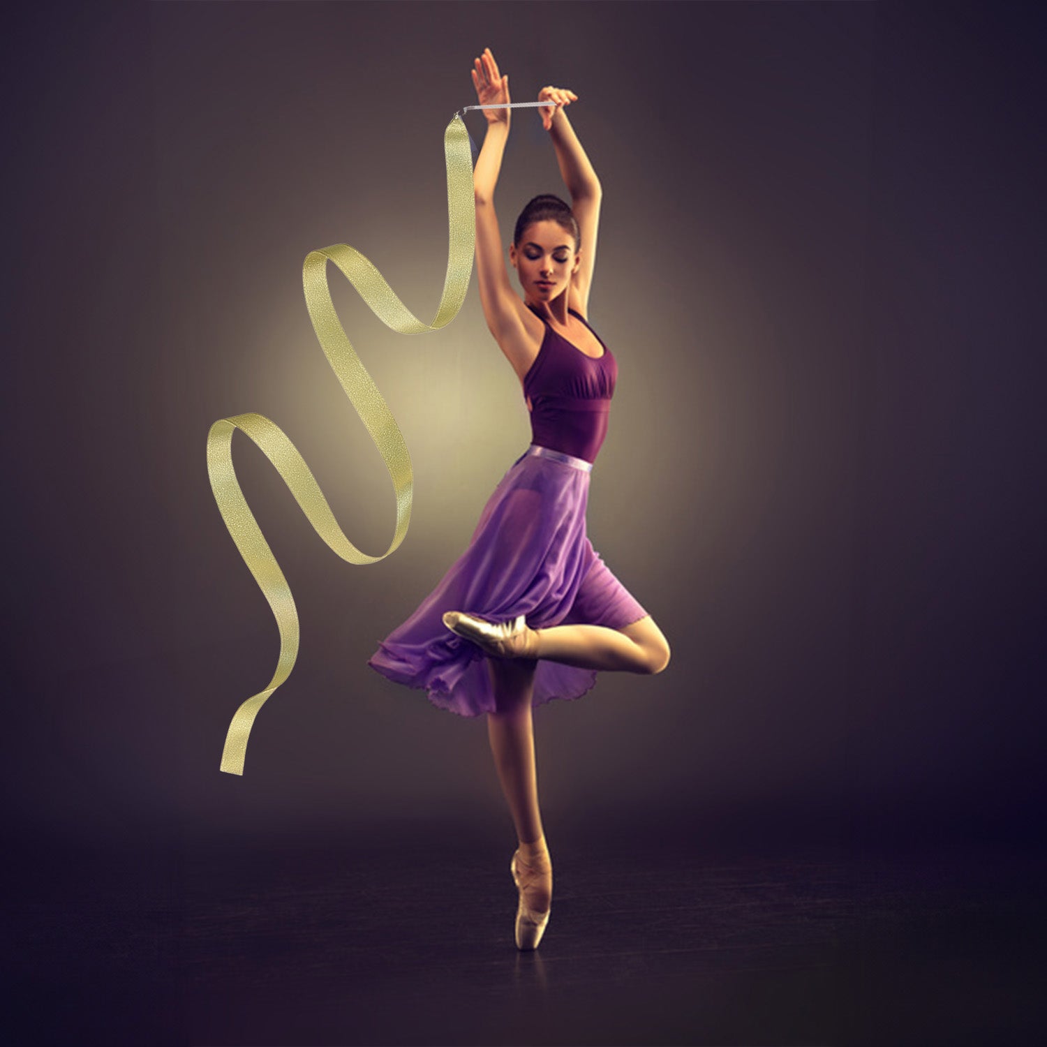 2 Rubans de Gymnastique & Danse – Dorés