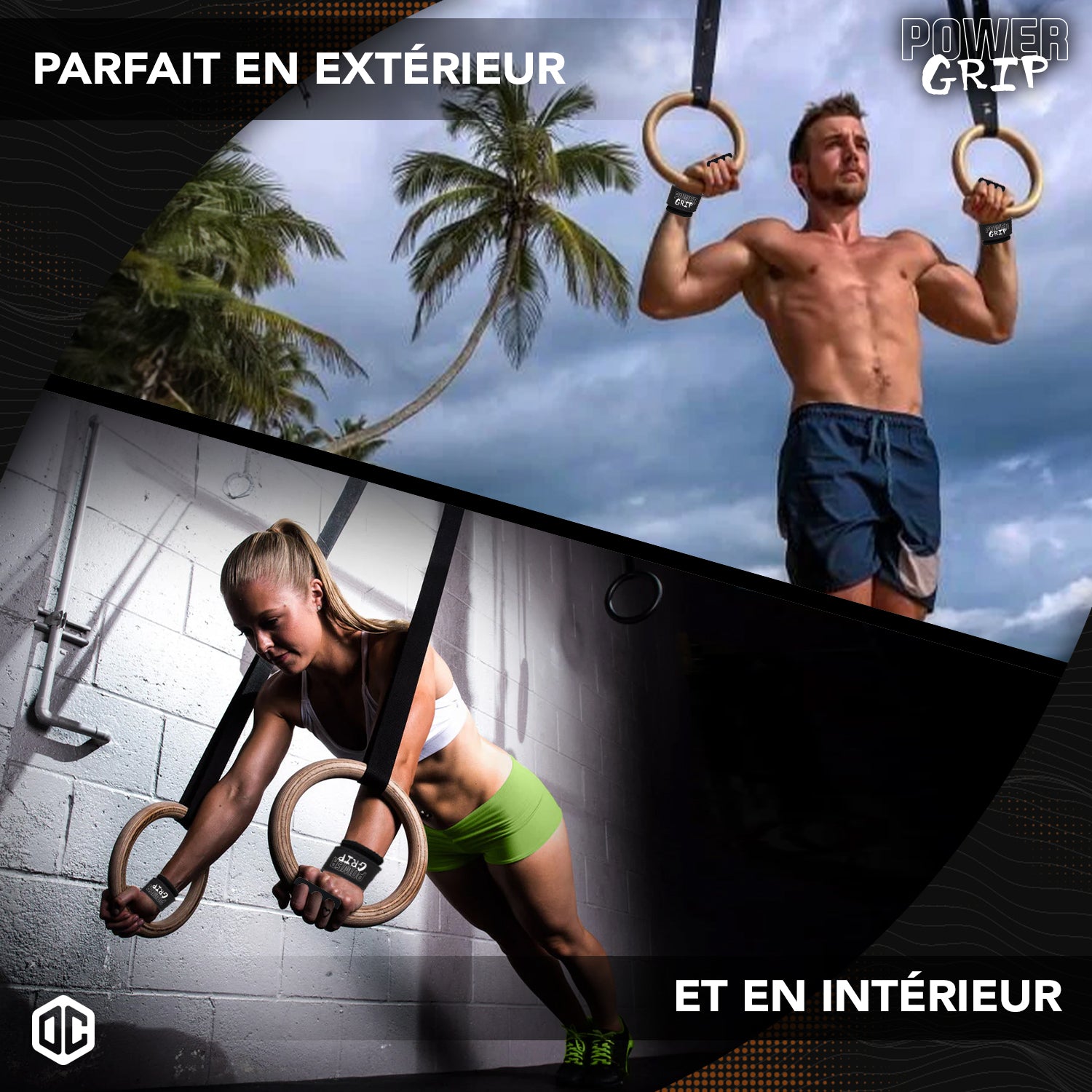 Maniques Crossfit & Musculation en Fibre de Carbone