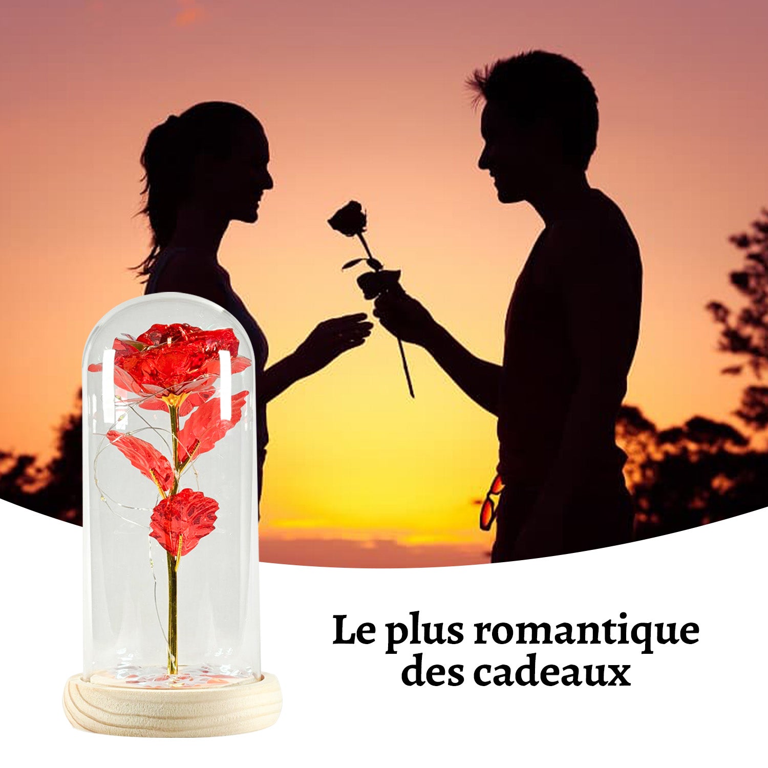 Rose Eternelle Rouge